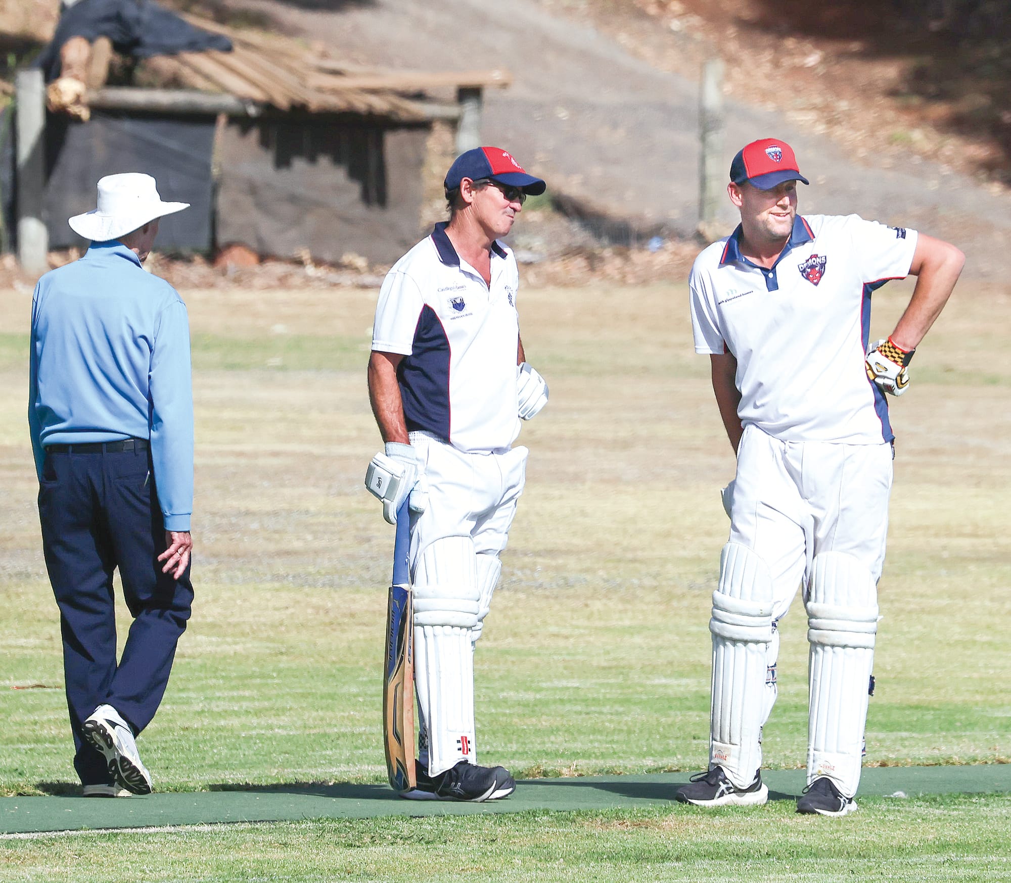 Dylan Zuidema and Wayne Cocksedge figured in a century-plus partnership as they took the Town bowling apart on the small Scorpion Park 2 Oval on Saturday.