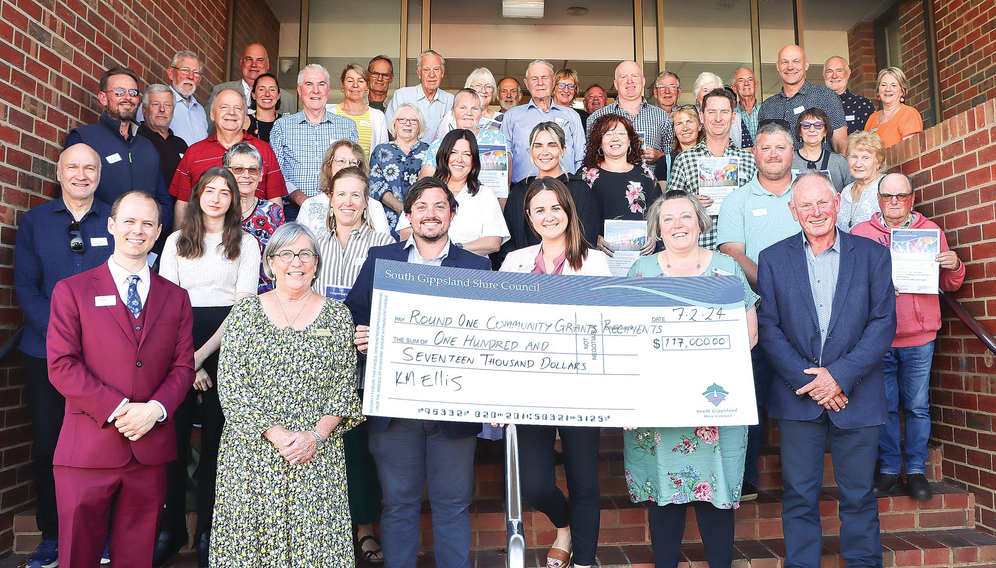 $117,000 in grants for twenty South Gippsland organisations