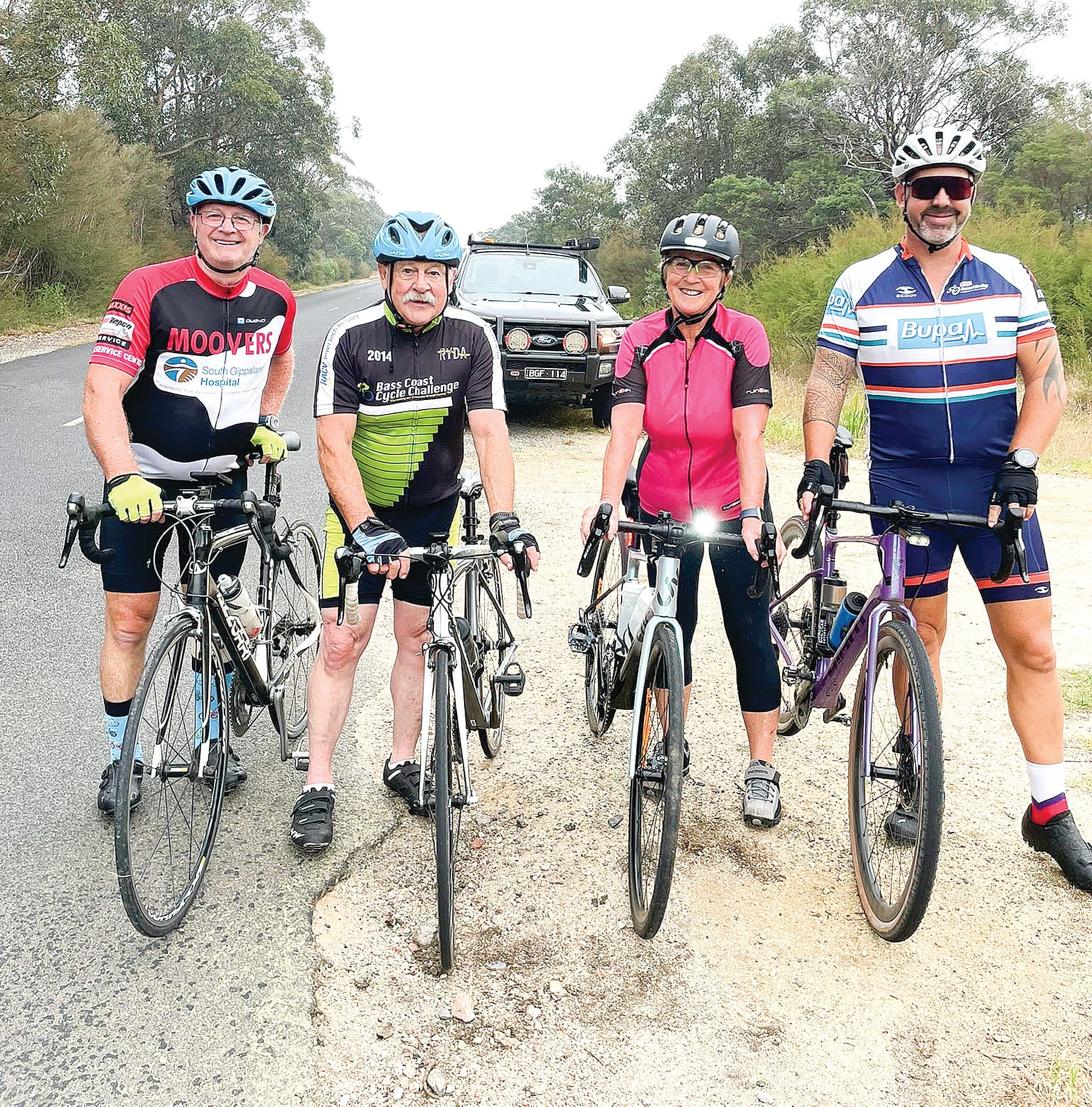 Local businesses back South Gippsland Hospital 2025 Murray to Moyne team