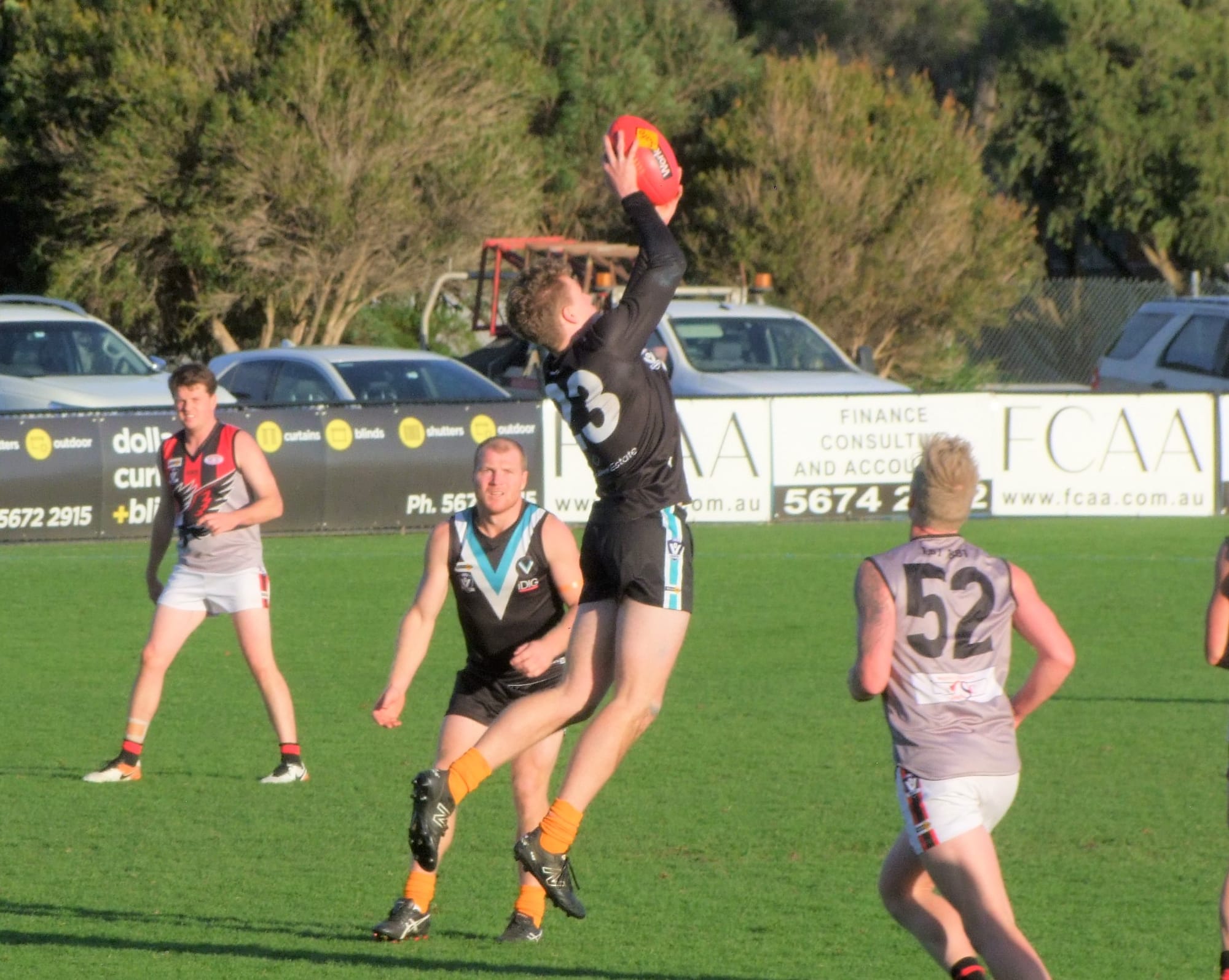 Power coach Blair takes a look from the sidelines