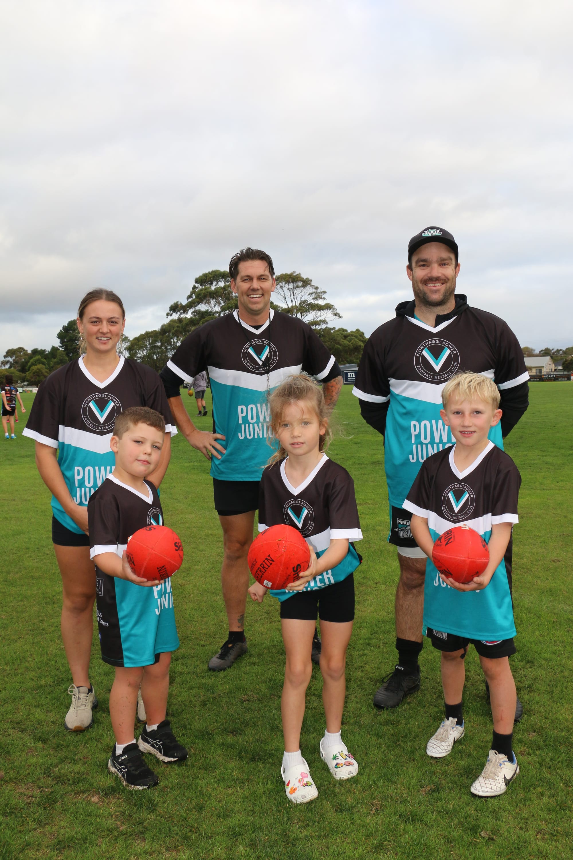 Young footy stars backed by PowerKick