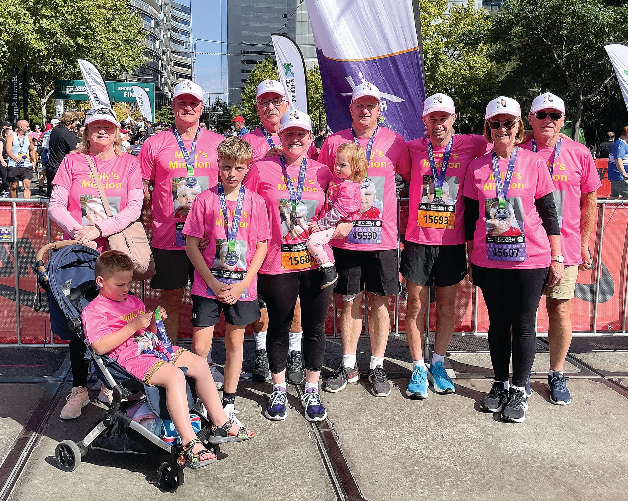 Milly’s Mission runs for the kids