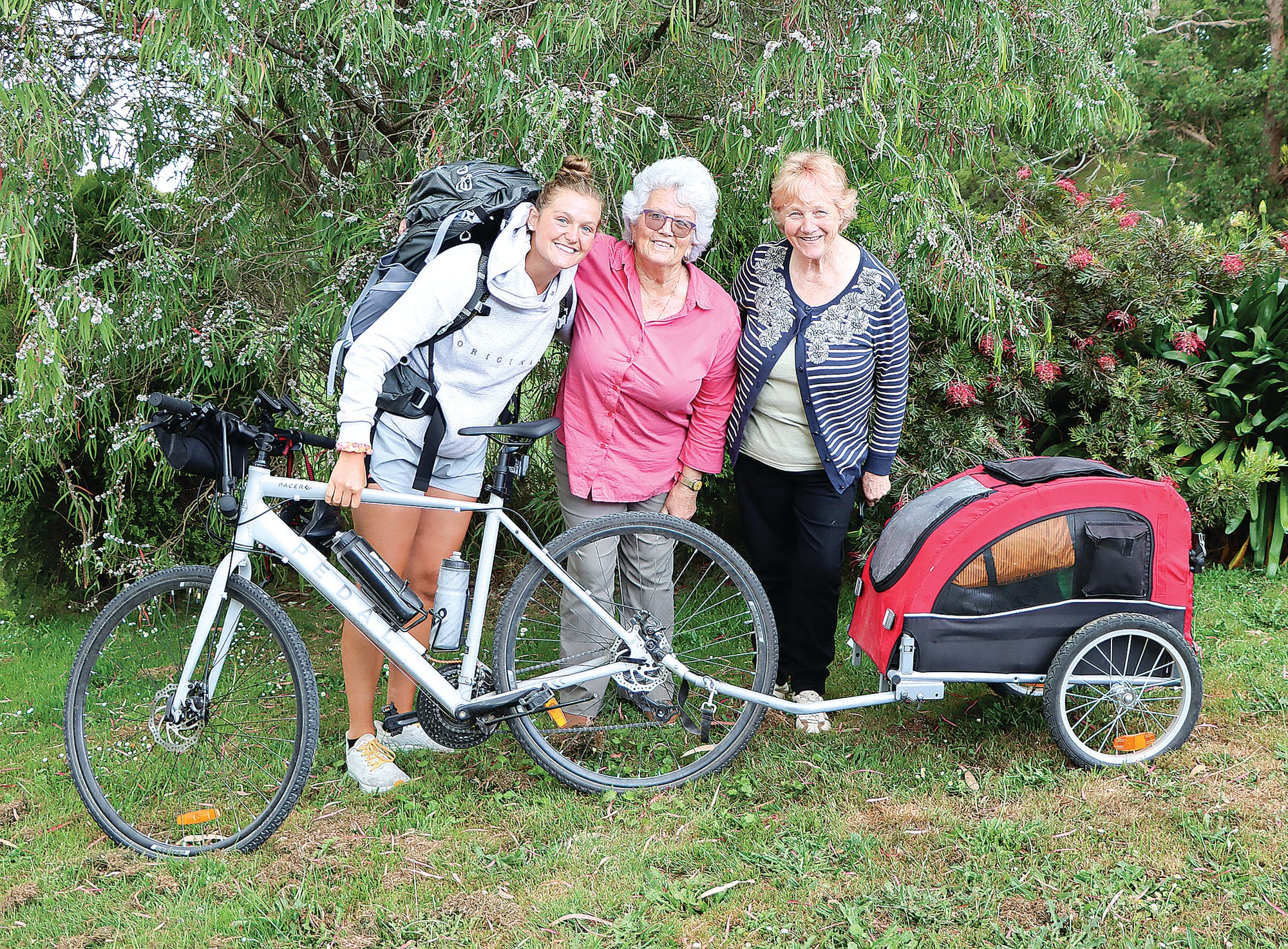 Veronica Danieli with Nadia and Bianca Biesuz-Stefani. A07_0223
