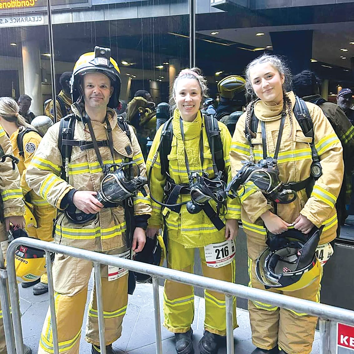 Phillip Island firefighter triumphs in stair climb