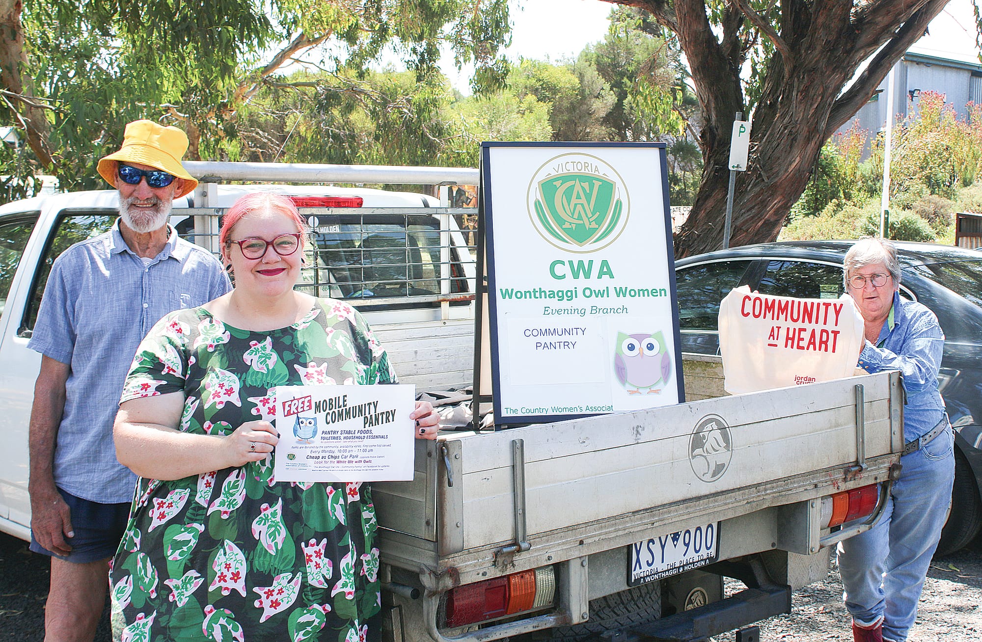 Mobile pantry supporting locals in need