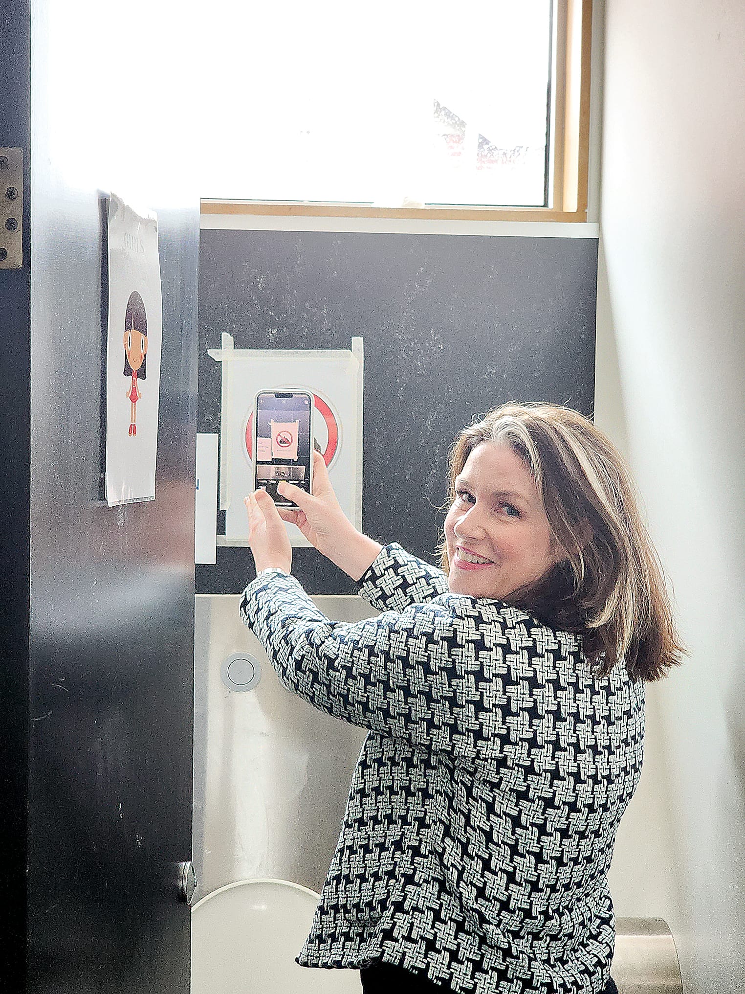 Emma couldn’t believe her eyes or ears when she heard from one student about their experience with the BER building toilets, and the no popping policy.