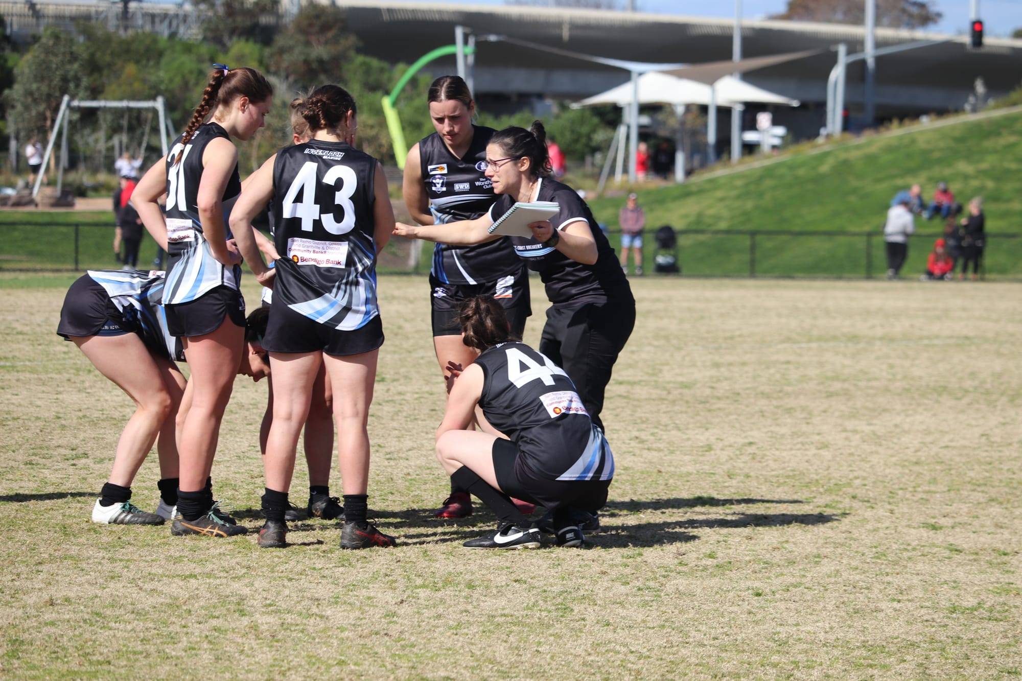Ella Angarane is the founder, president, and coach of Bass Coast Breakers. 