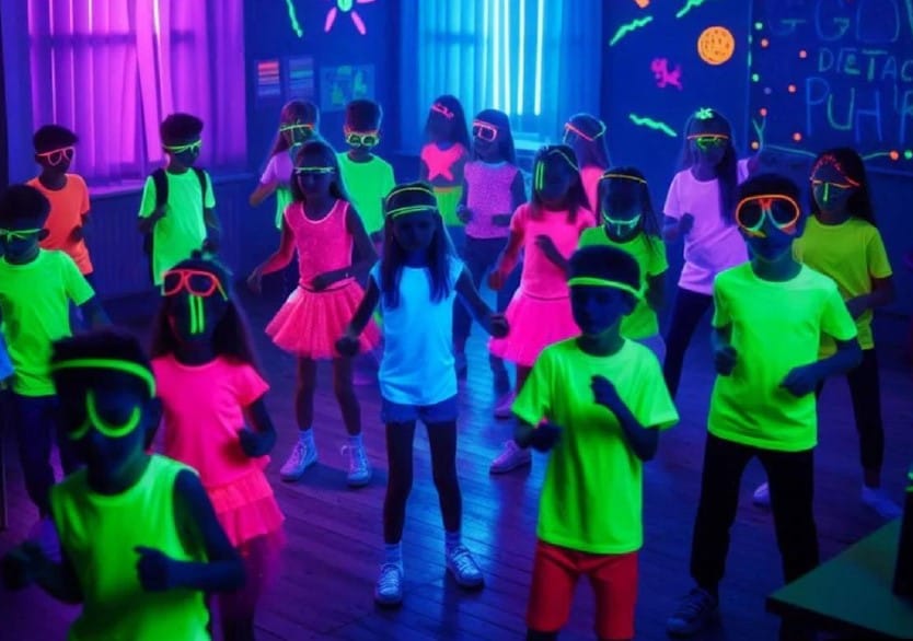 Save the date for fluro youth disco at Mirboo North