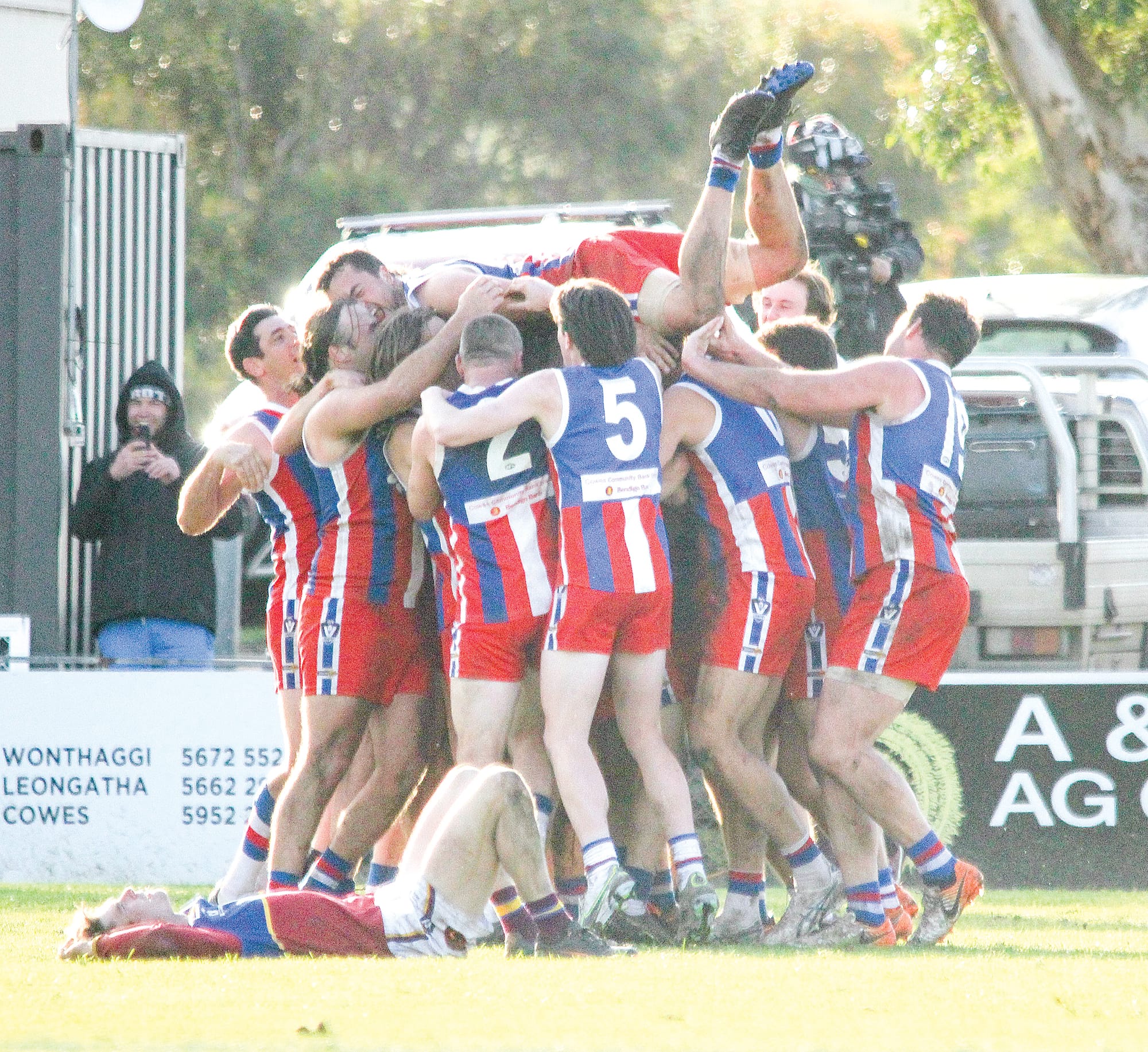 Phillip Island defeated Warragul in what is touted as the greatest game the WGFNC has ever seen. B08_3622