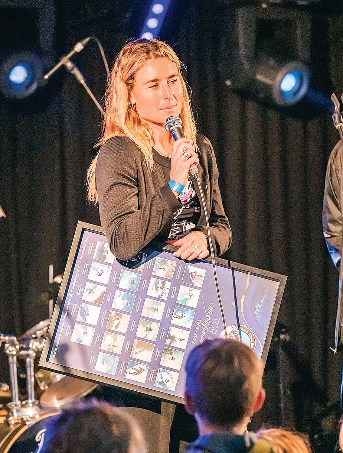 Professional surfer Nikki van Dijk was recognised as Phillip Island Boardriders number 2 influential surfer. 
