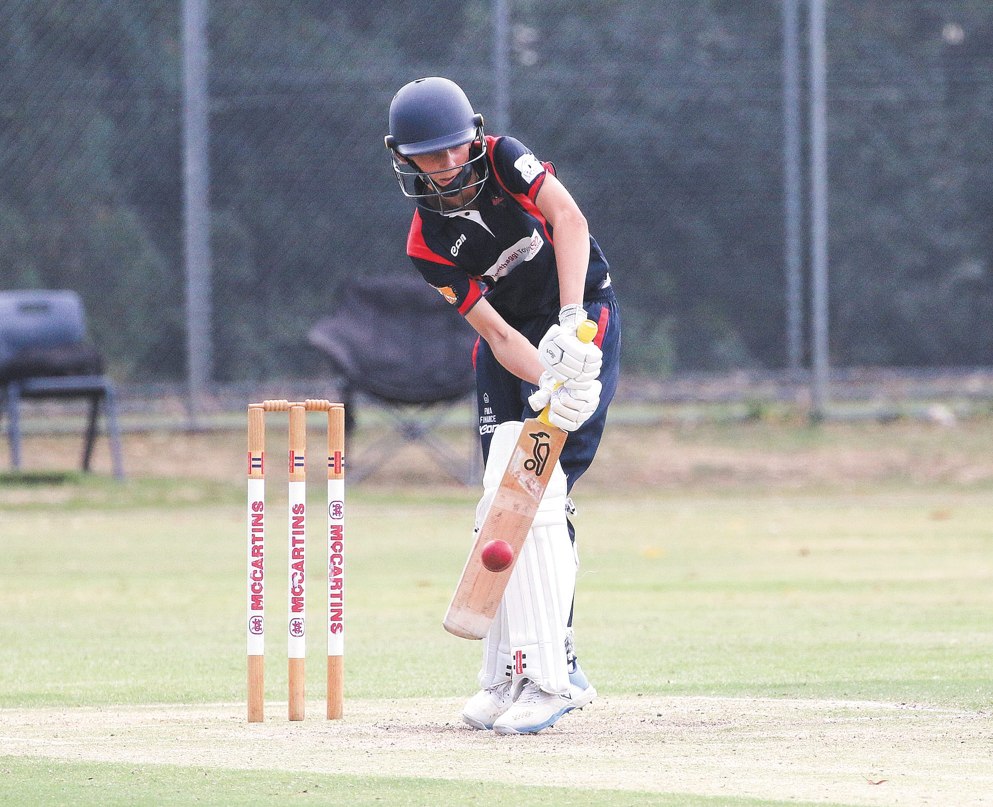 Cooper Newman hit 32 runs for Inverloch in the U17s grand final.