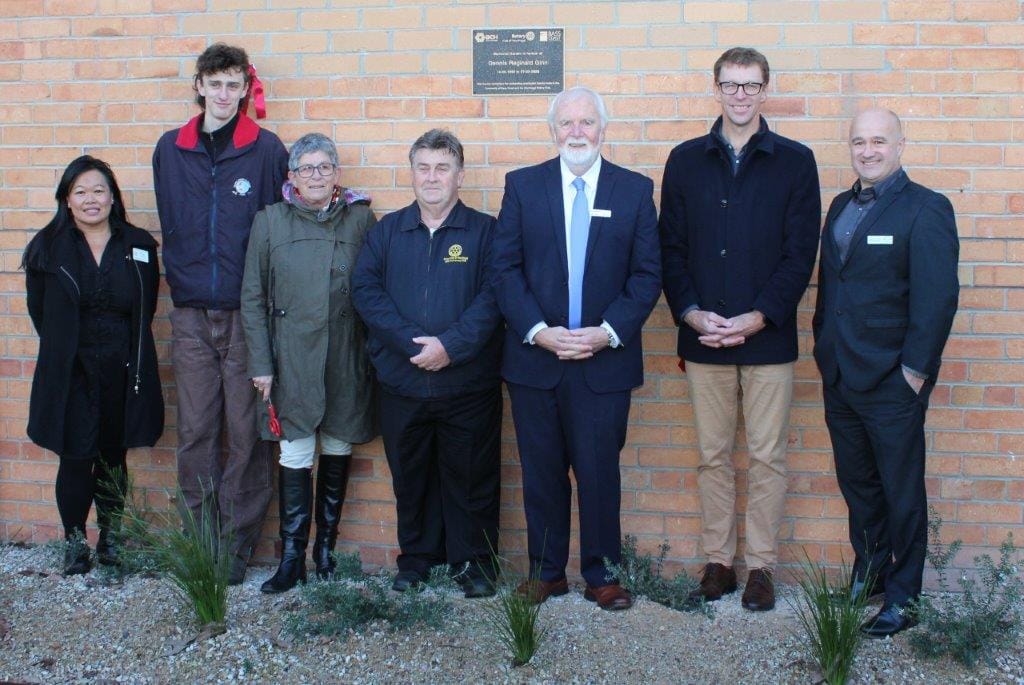 Wonthaggi Hospital opens Dennis Ginn Memorial Garden