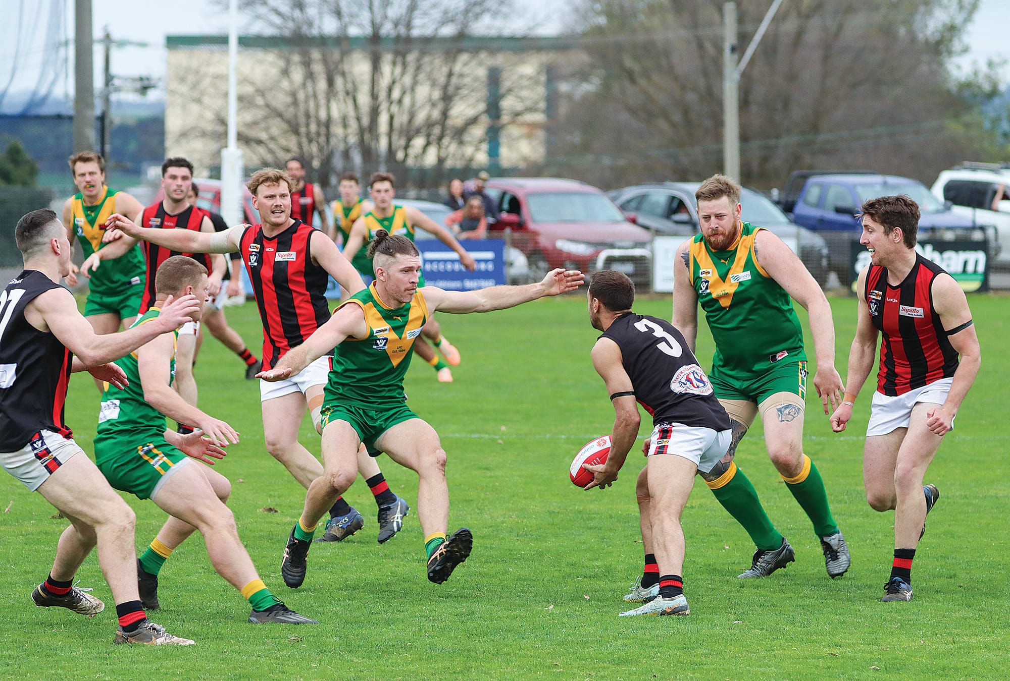 Parrots send Eagle feathers flying in Leongatha
