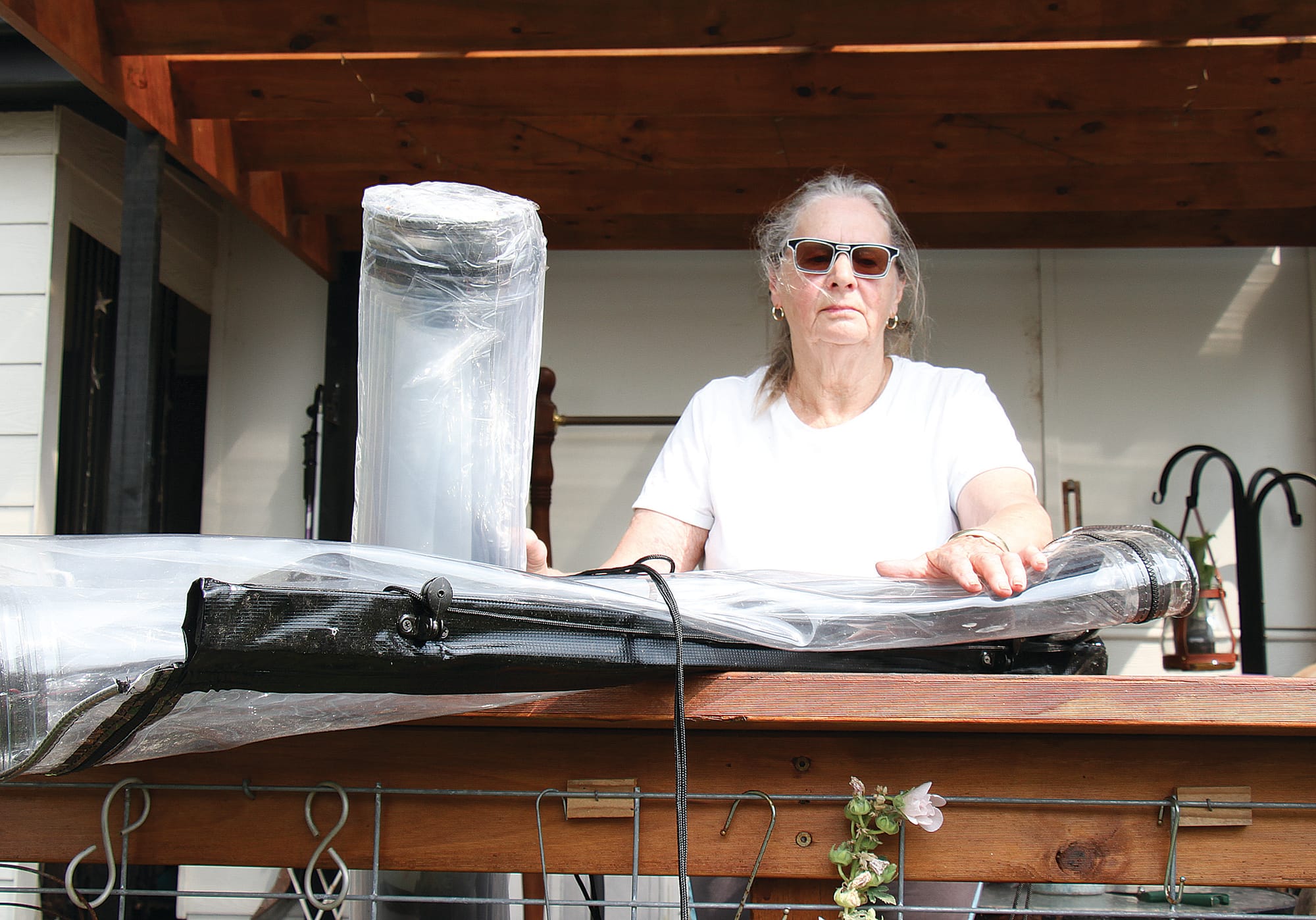 Wonthaggi pensioner waits for tradesmen to finish the job