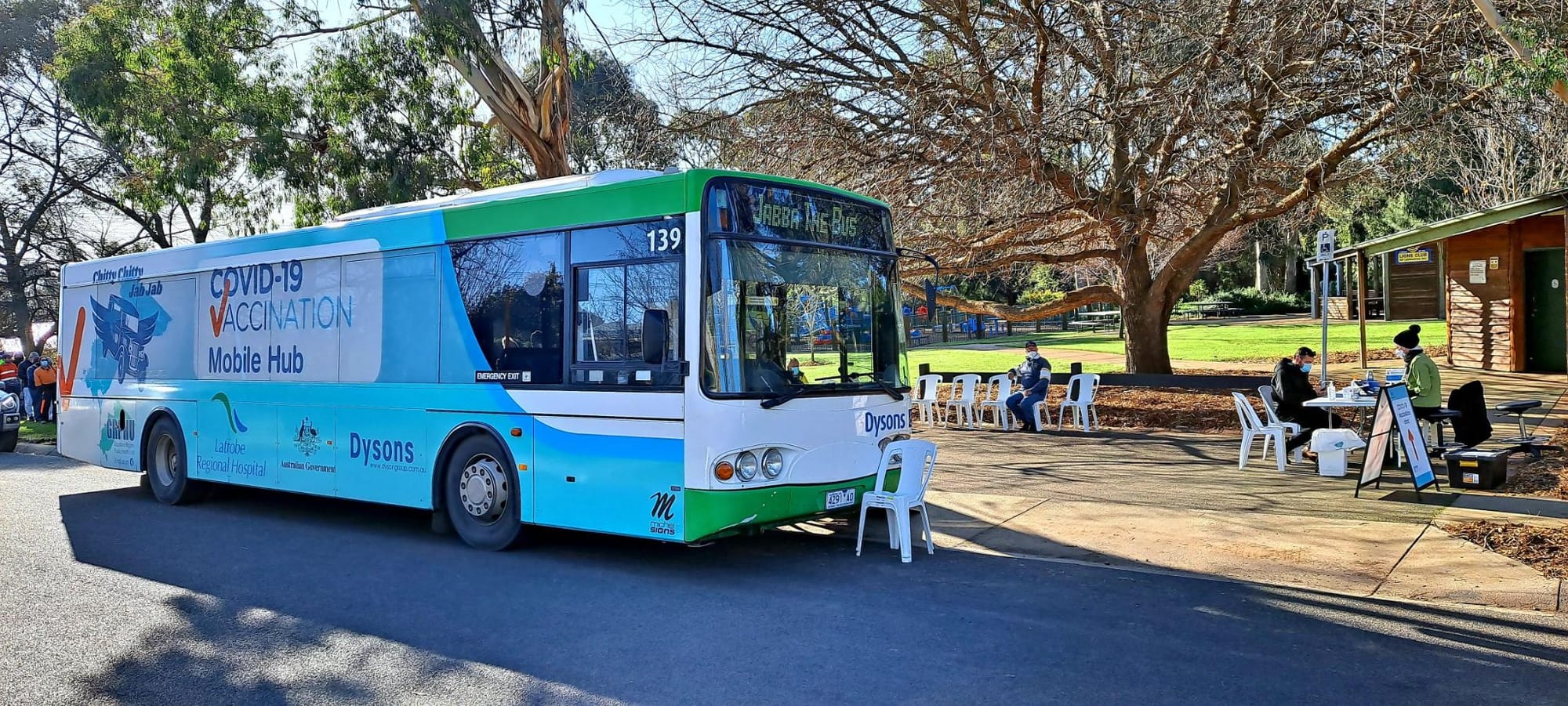 ‘Chitty Chitty’ vax bus here again soon