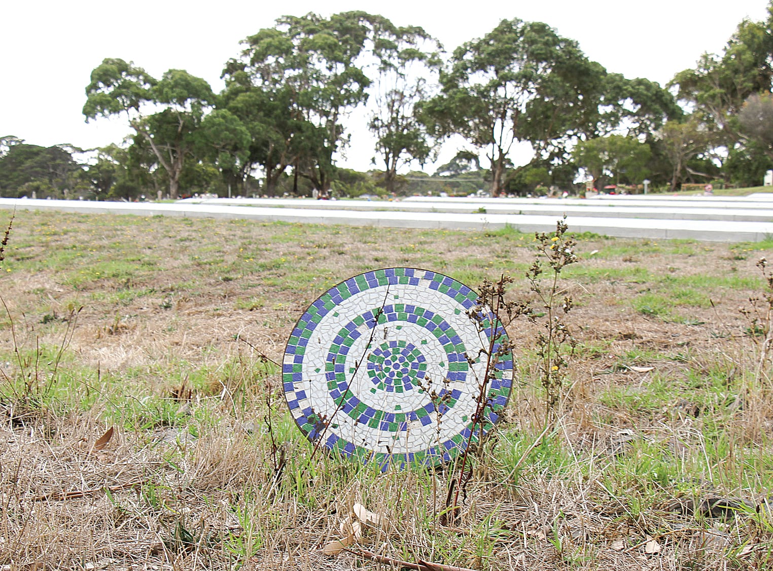 Items stolen from the Wonthaggi Transfer Station were dumped at night in the cemetery next door. B05_1525