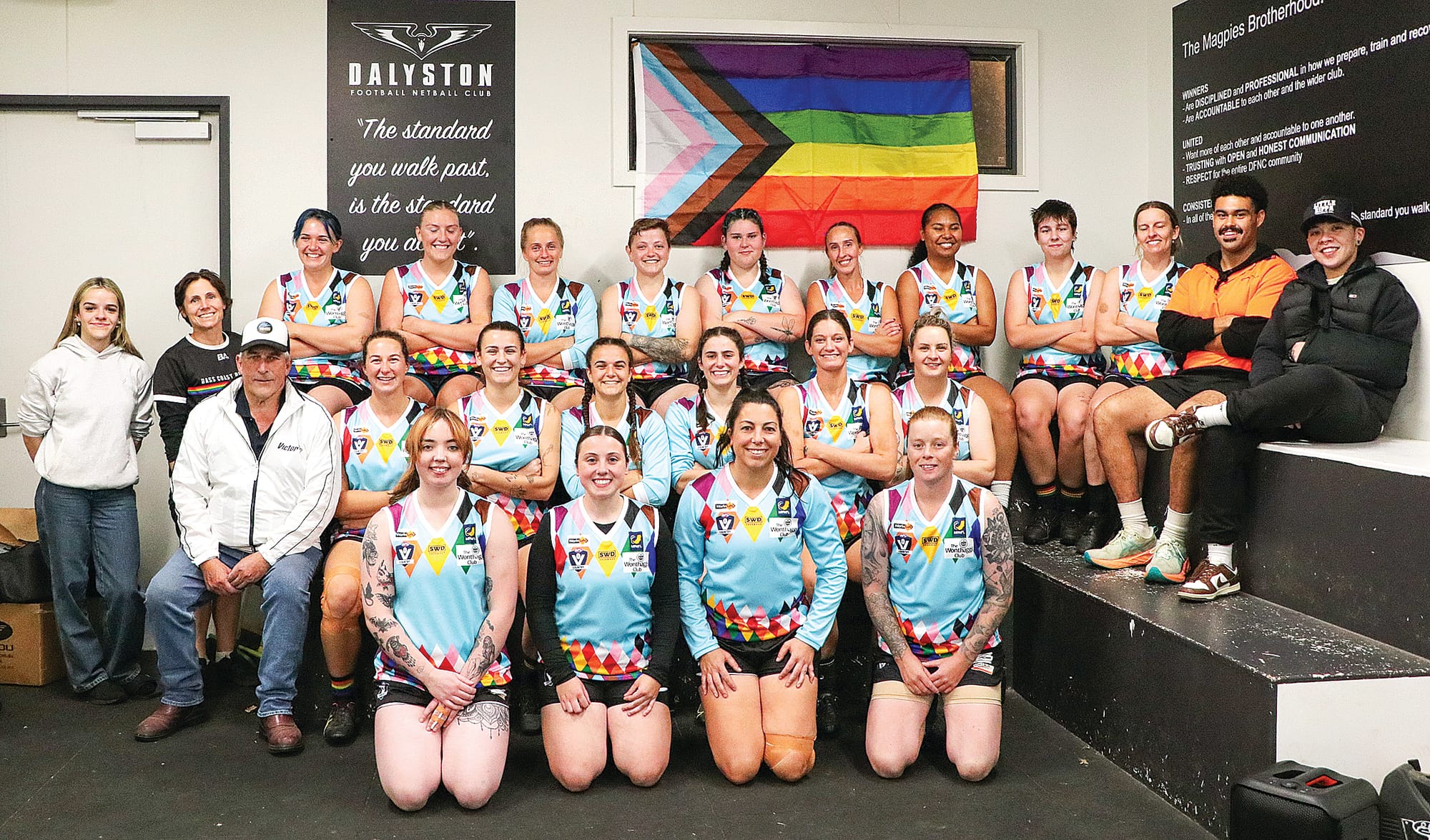 Breakers play with pride