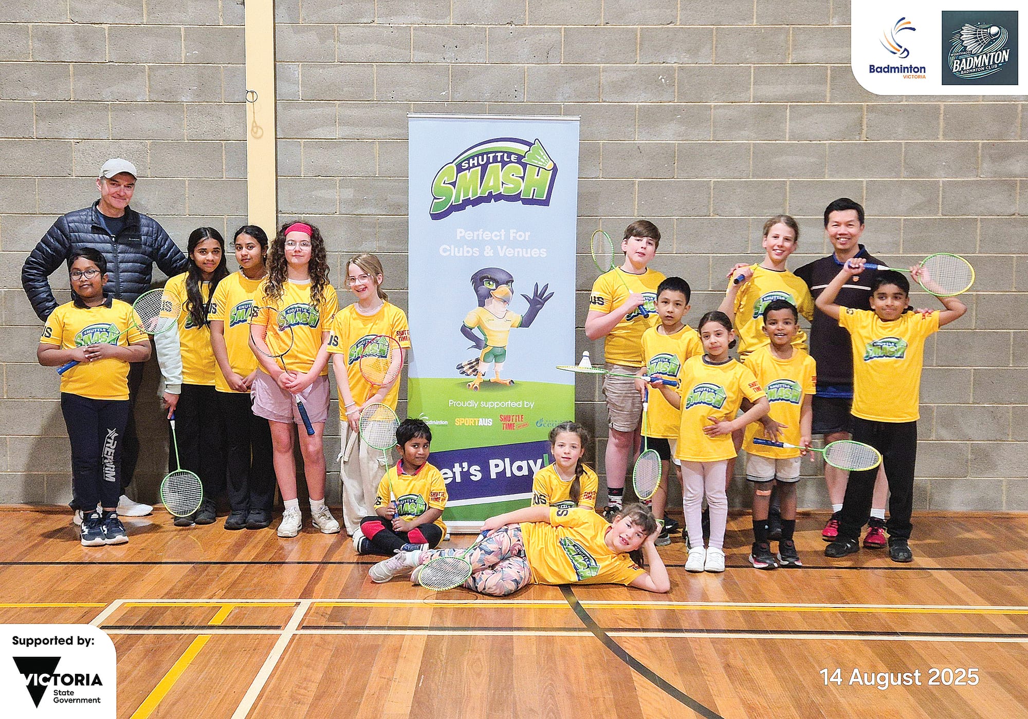 Badminton program a smashing success