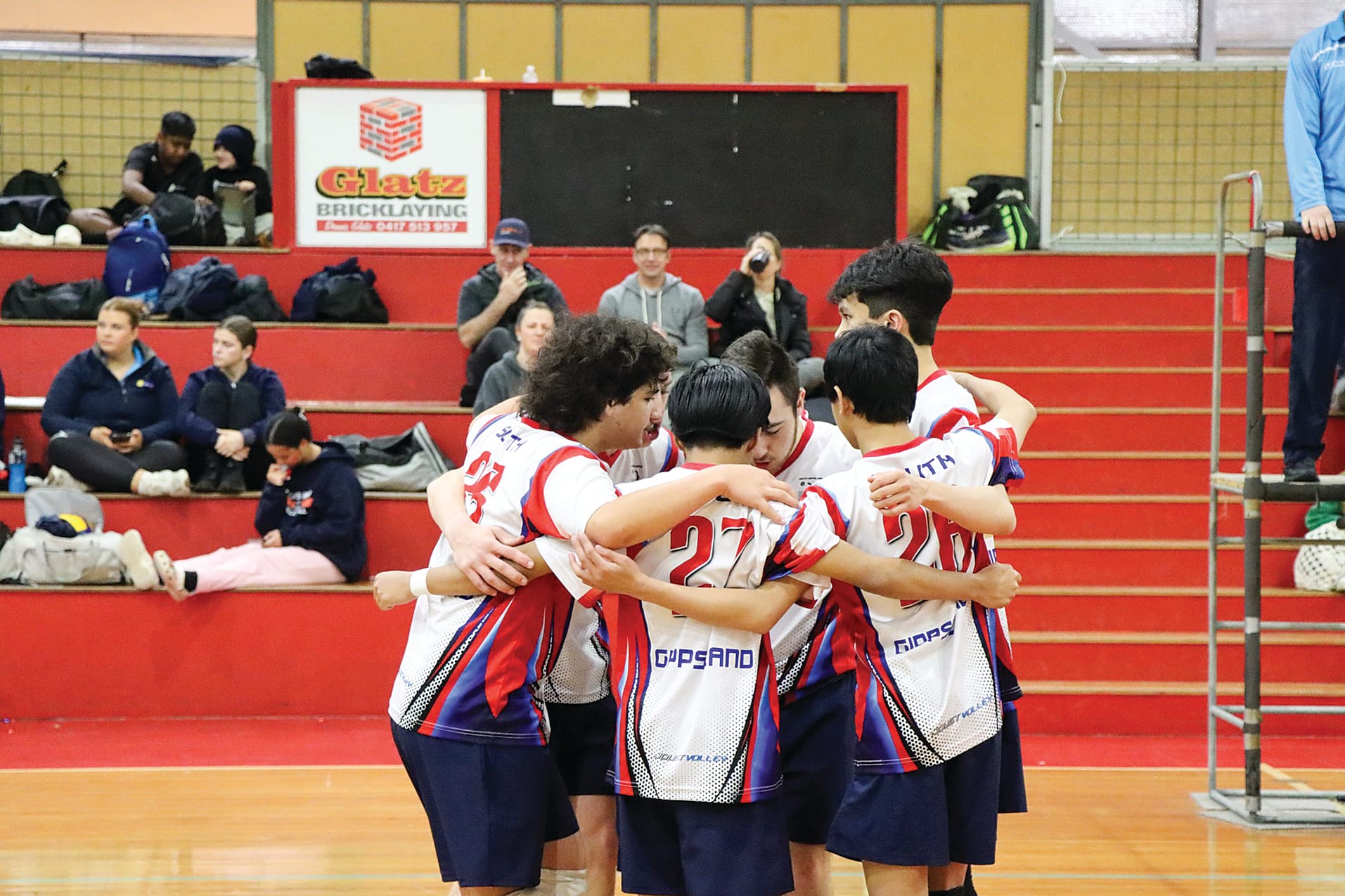 In their first time out as a team, the U17 boys’ volleyball side won the junior championship for South Gippsland