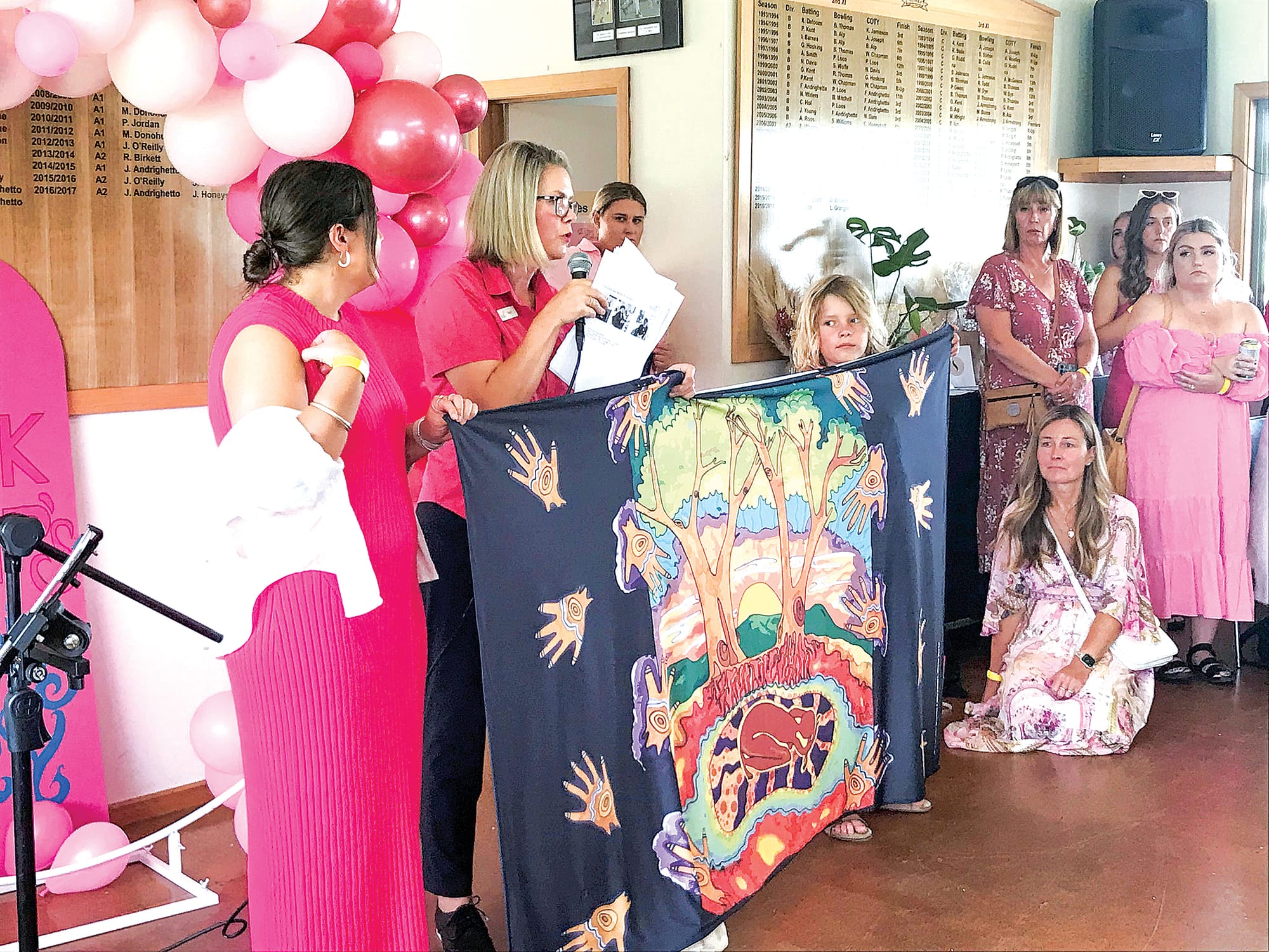 A history of the McGrath Foundation was delivered beautifully at Wonthaggi Club’s Pink Stumps Day.