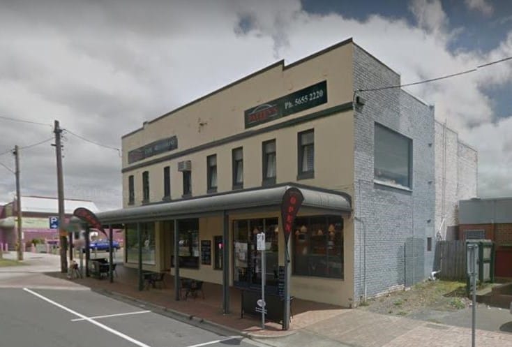 Top of the town is coming down