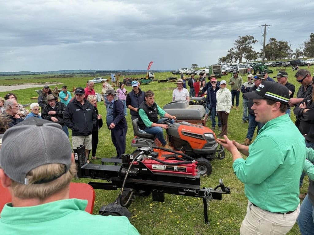 A good-sized crowd turned out for the clearing sale at Inverloch last Friday but there were still plenty of bargains to be had.