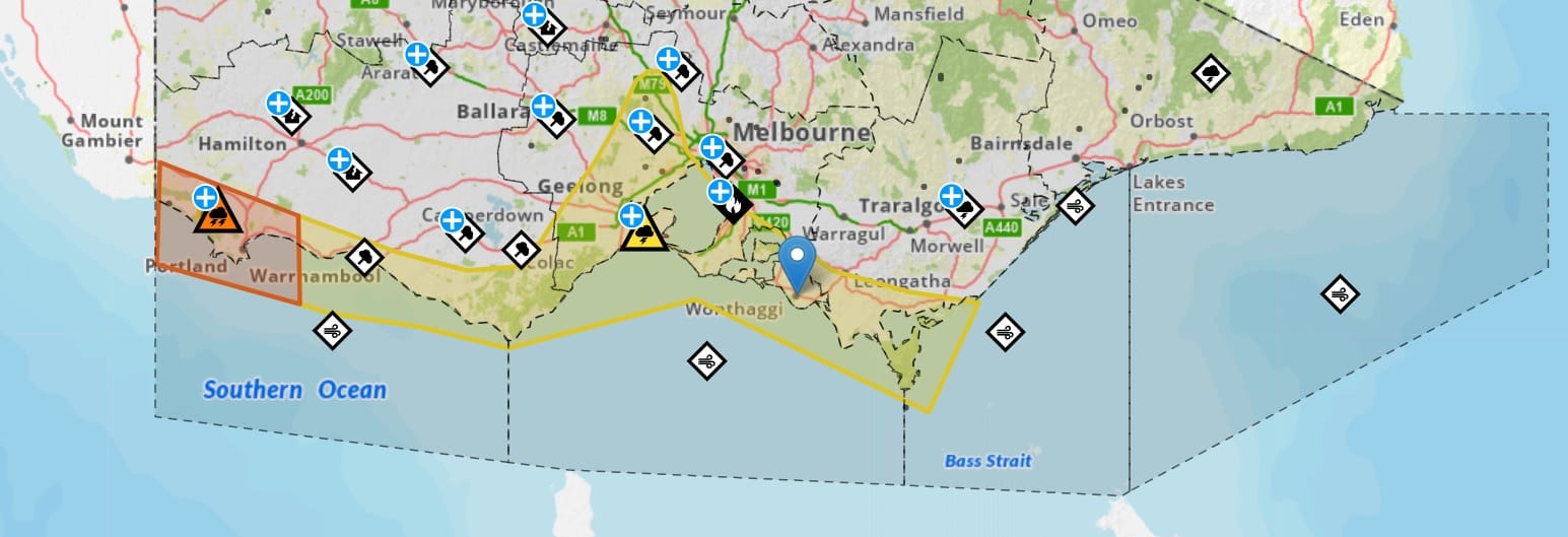 Severe weather warning: Damaging winds up to 110km are predicted