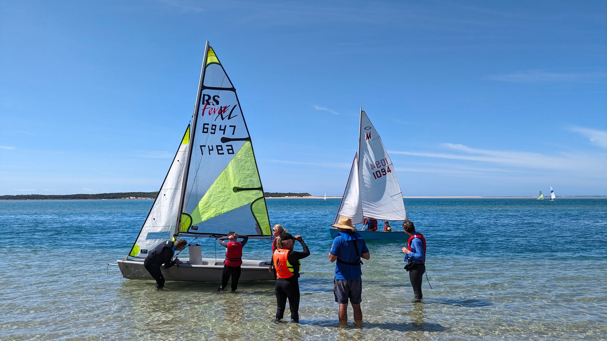 You’re never too young or old to learn to sail at the SGYC