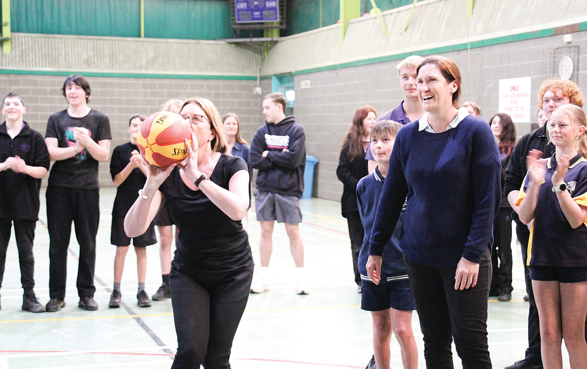 Practice run for Premier at Mirboo North stadium