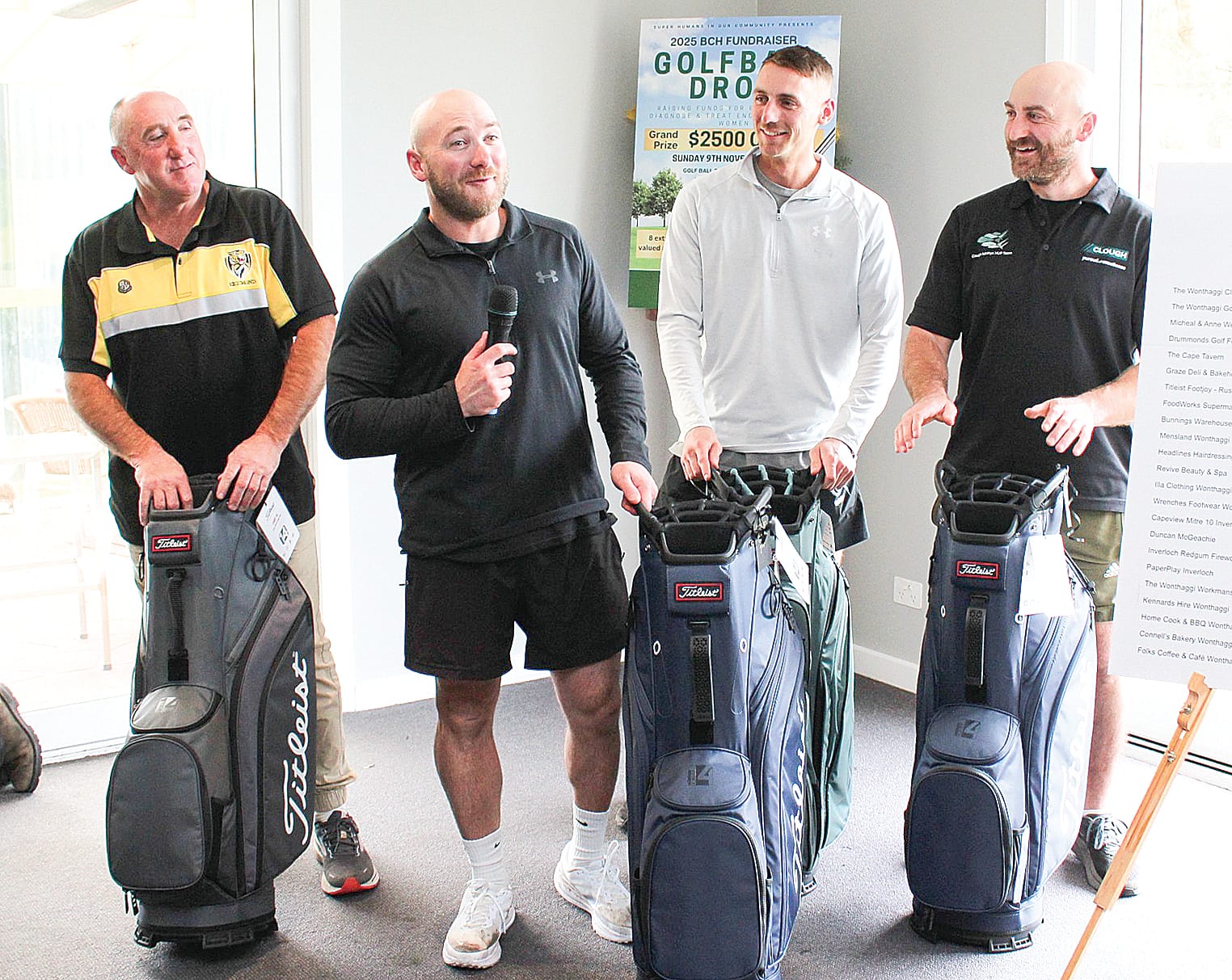 Golf day raises $35,000 for endometriosis equipment