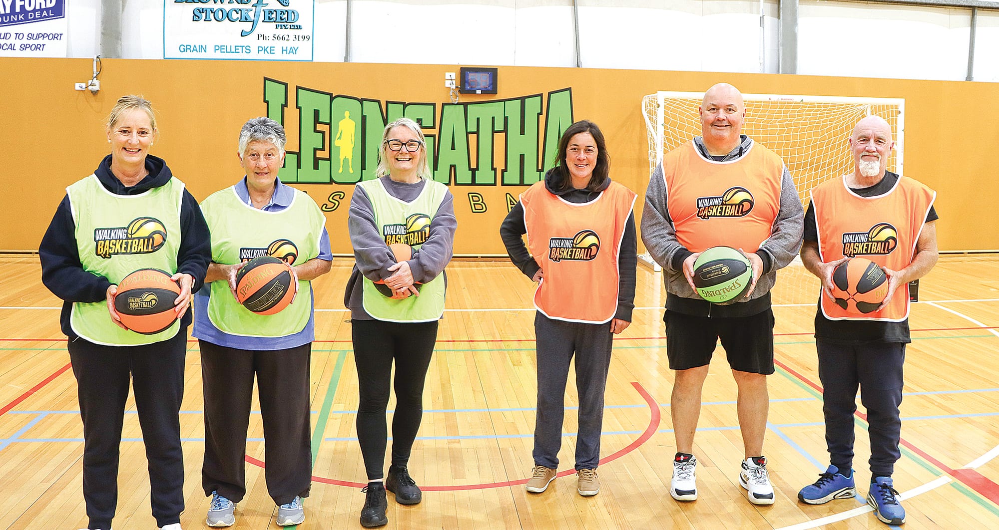 Walking Basketball tips off at Leongatha Splash