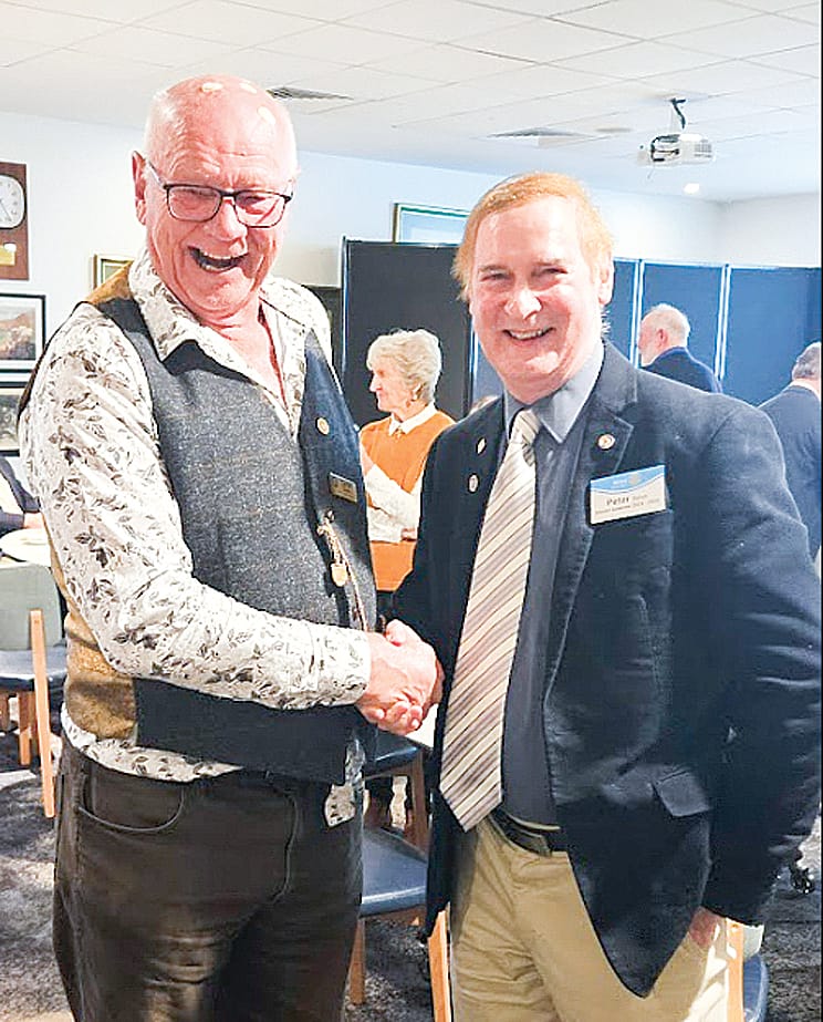 Rotary Honours Carron Bourke with Paul Harris Sapphire Award