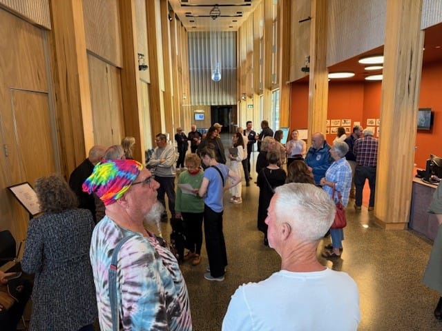 Big crowd turns out for debate on Phillip Island's doomed pool project