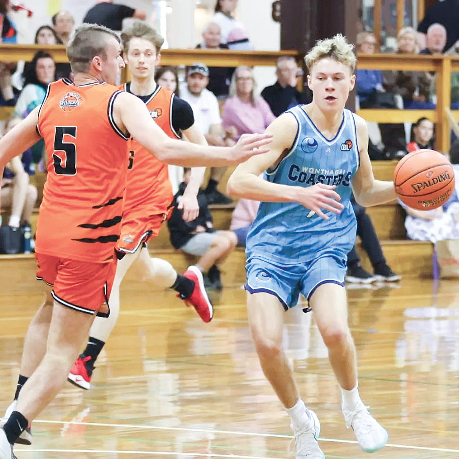 Coasters give ladder-leaders a Halloween scare