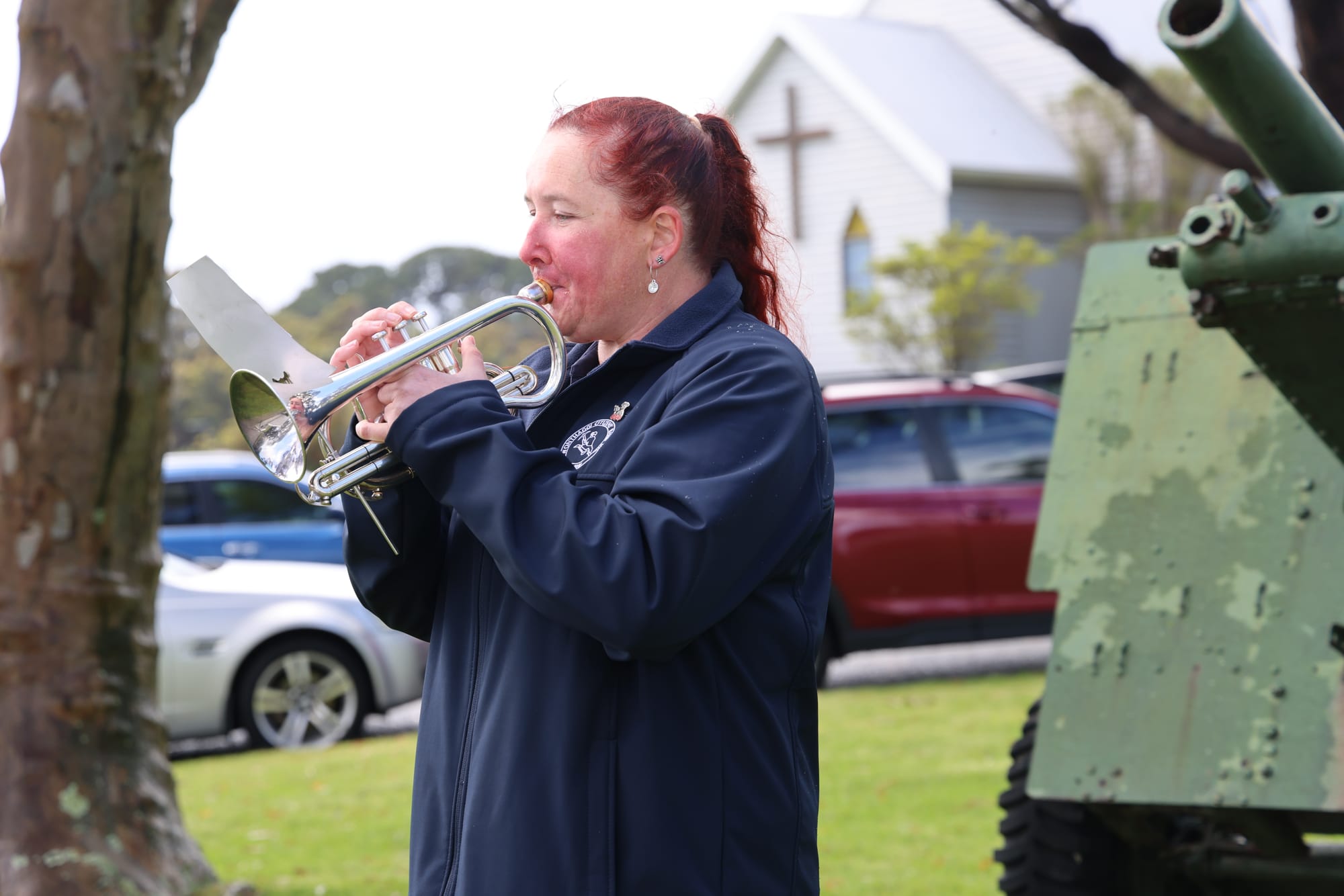 State Coal Mine whistle blows for Remembrance Day in Wonthaggi