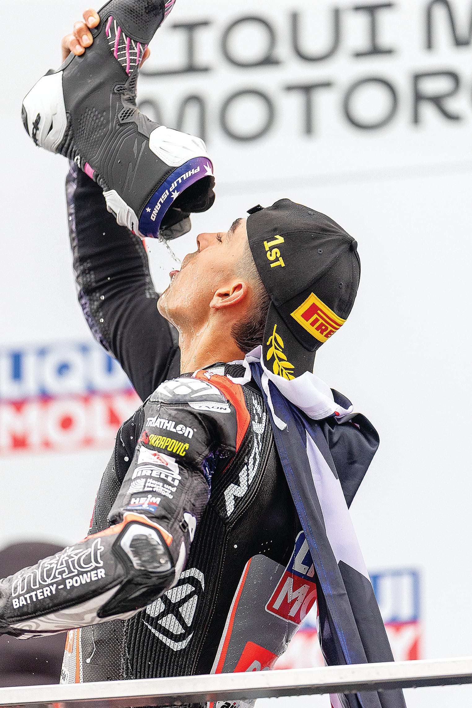 The Senna Agius “Shoey”!