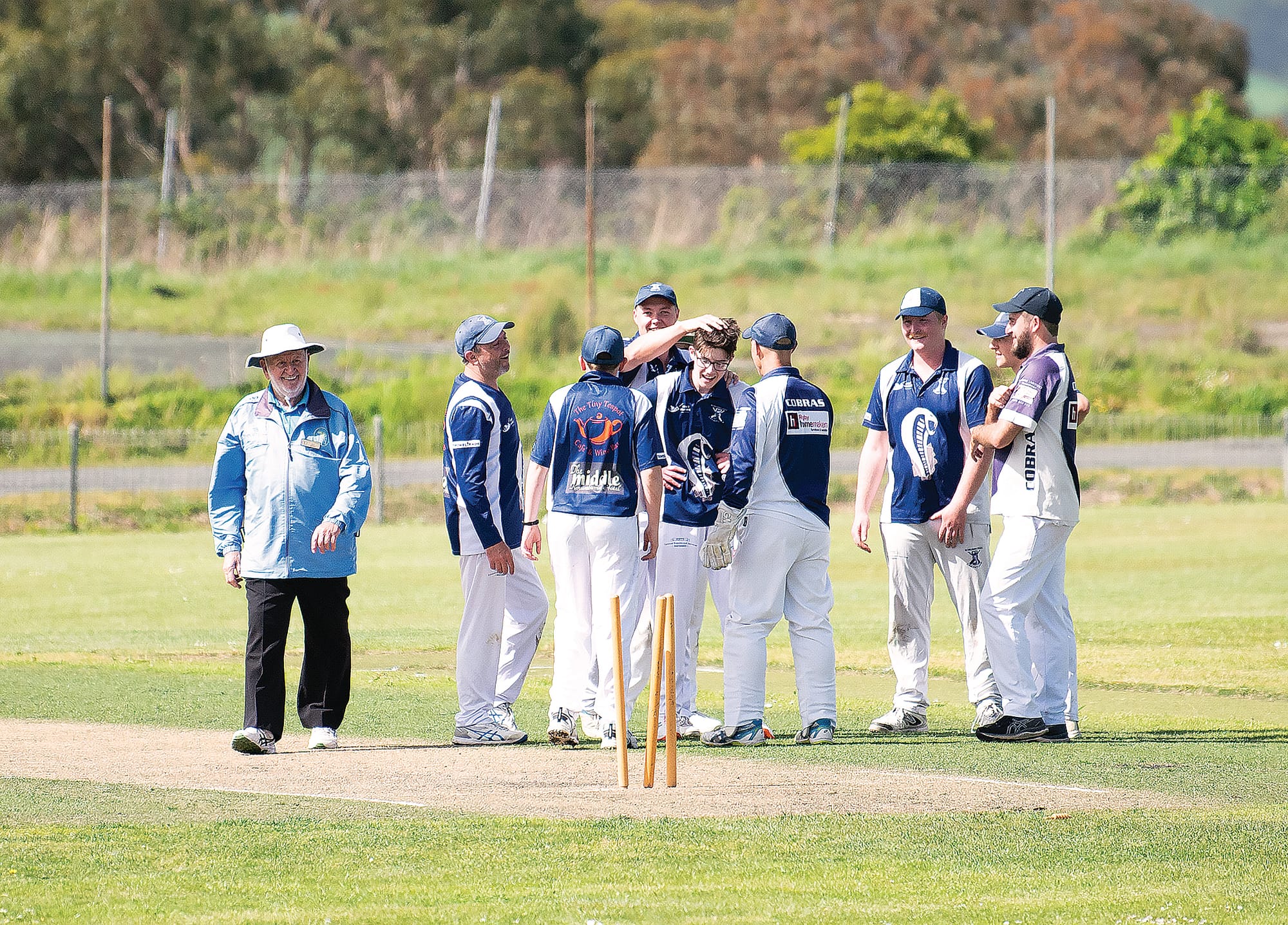 Around the grounds - round three