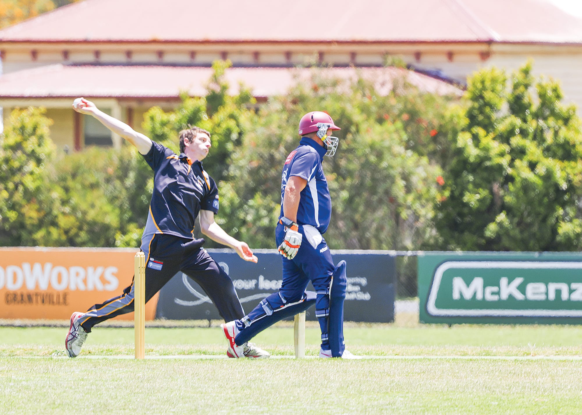 AROUND THE GROUNDS...