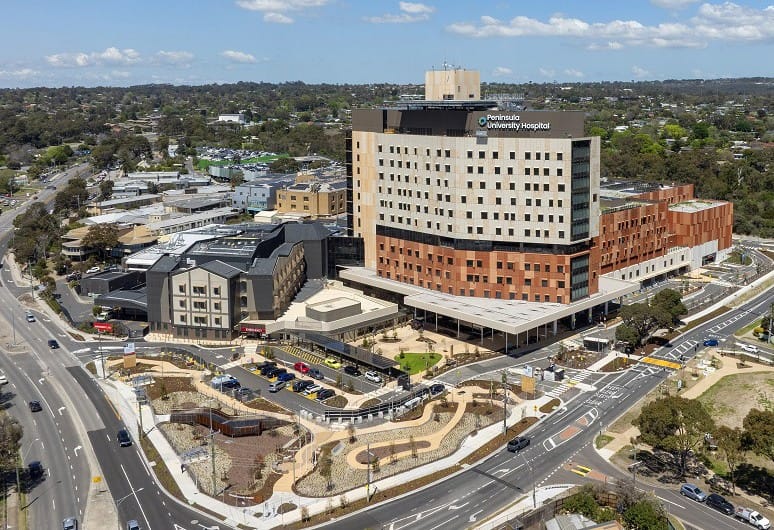 We benefit from $1.1B Peninsula University Hospital growth