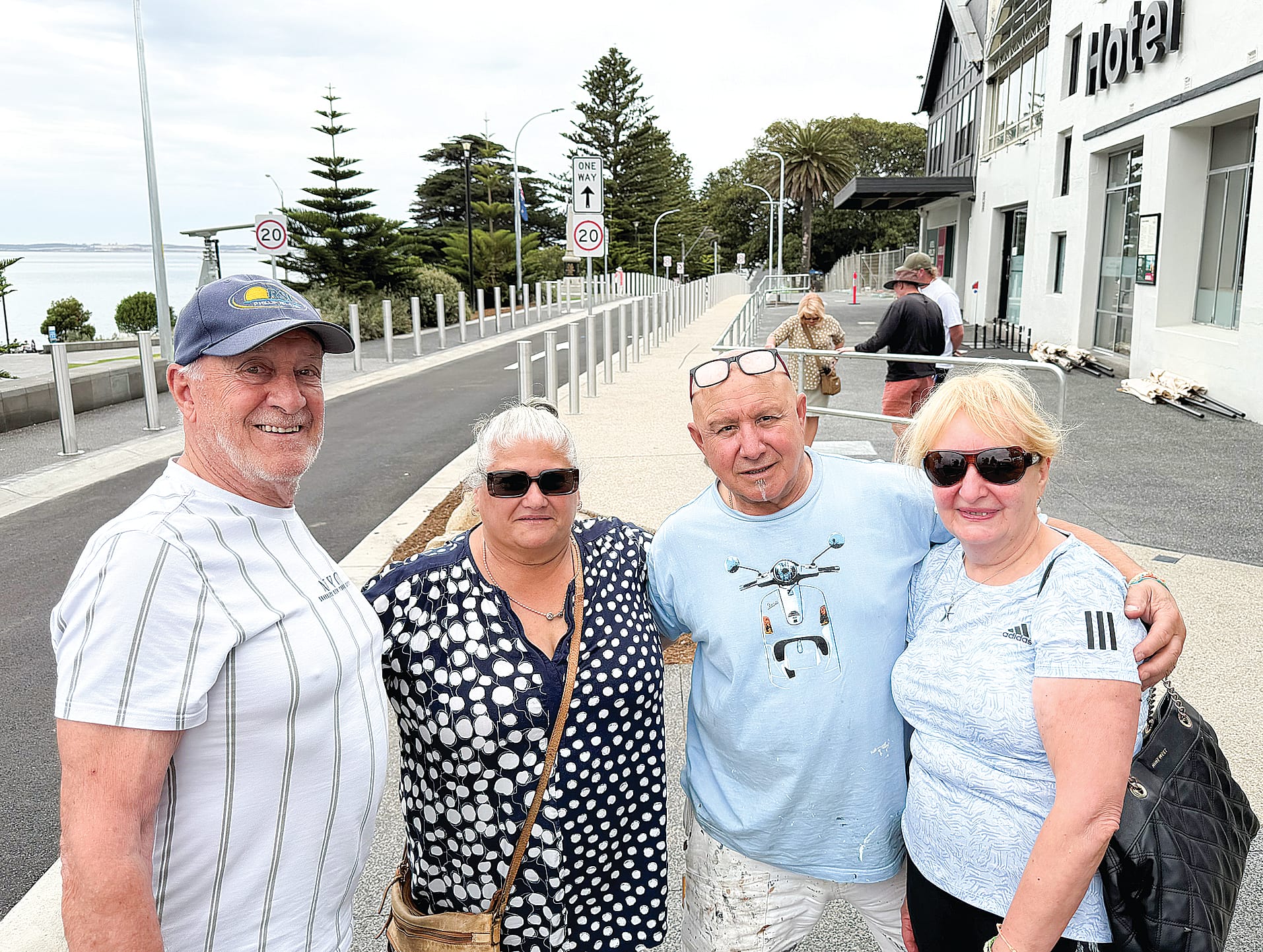 Council reopens Cowes streetscape works on time