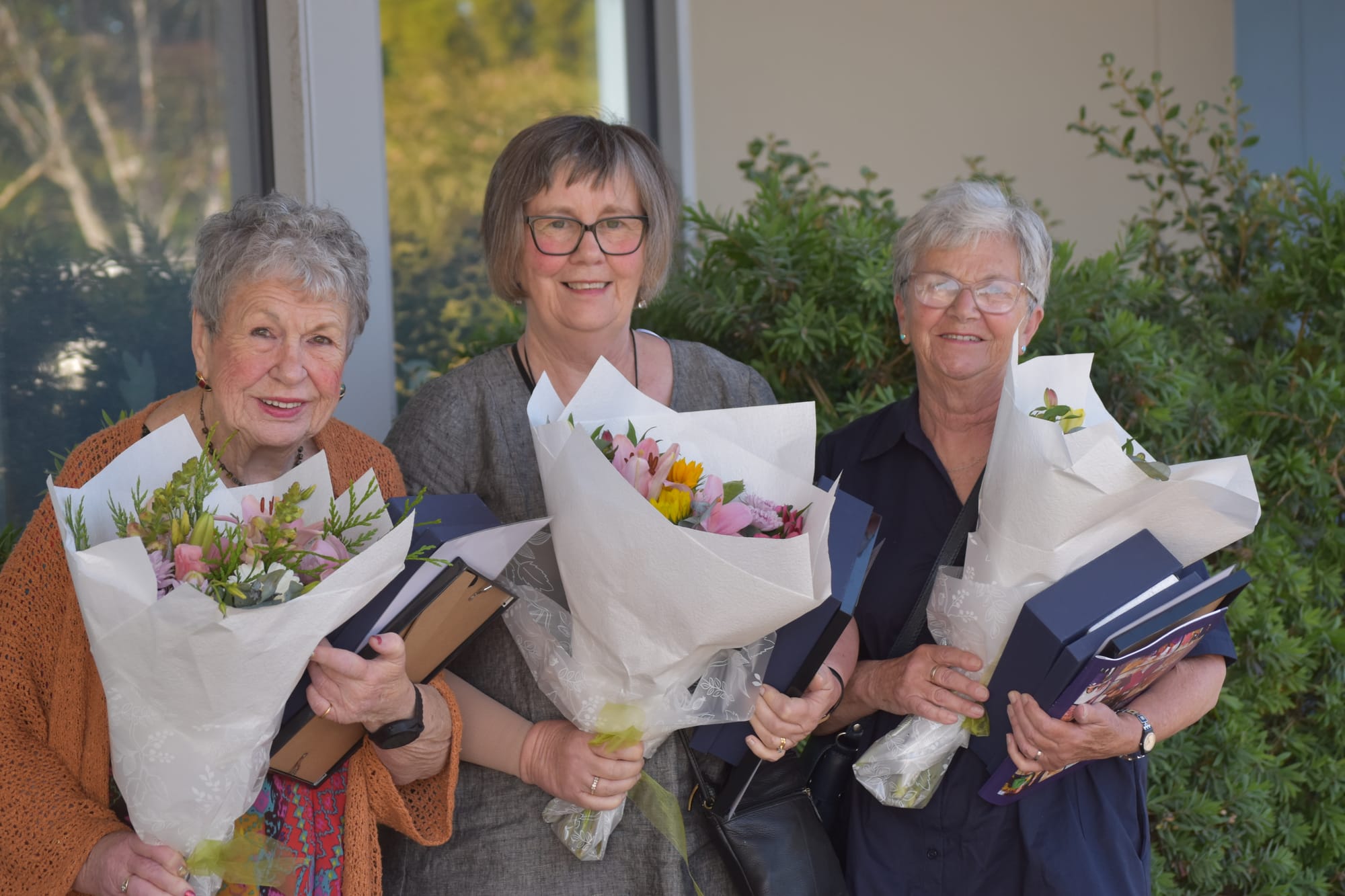 GSHS Auxiliary volunteers and board chair rewarded for service