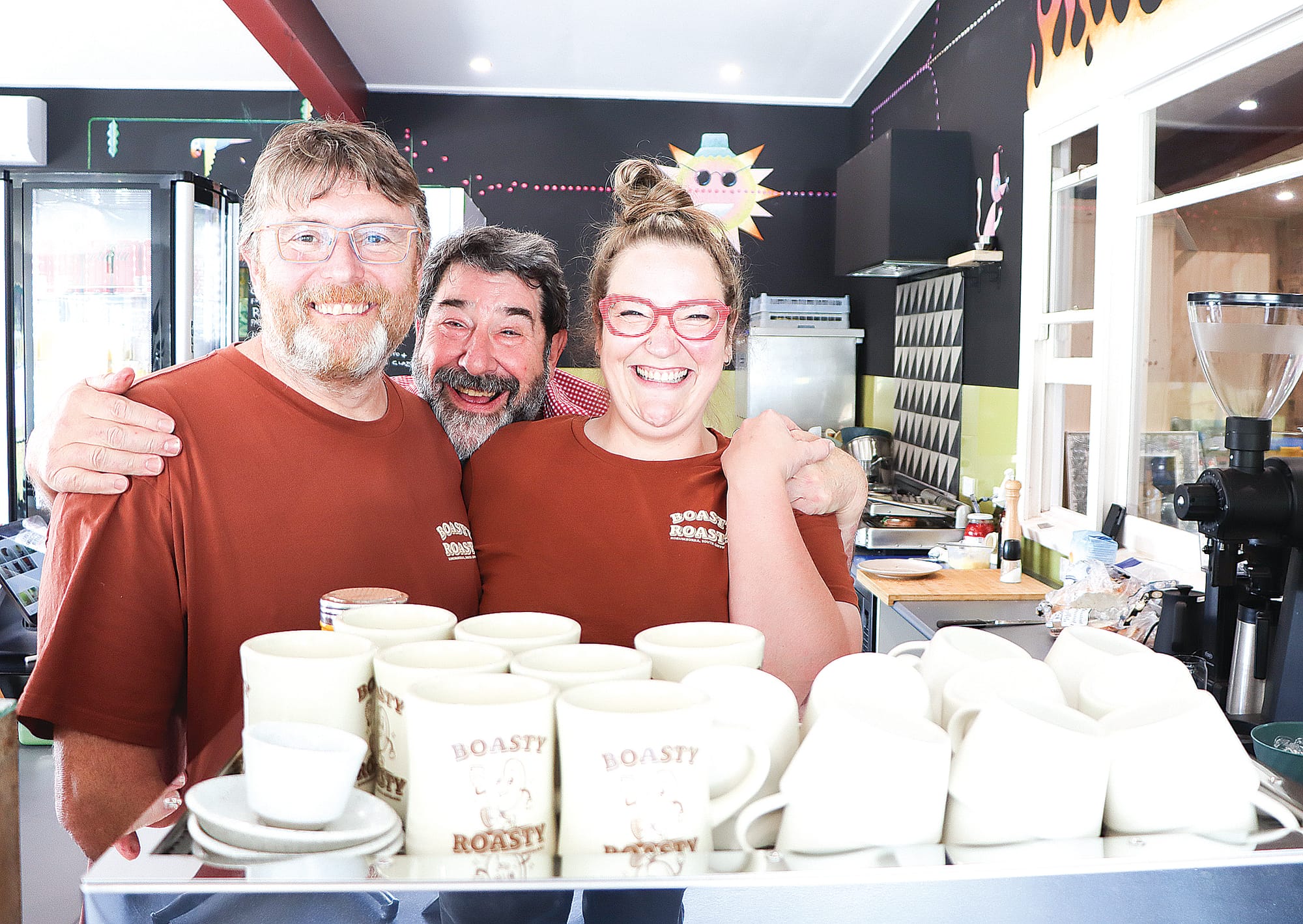 Boasty Roasty ready to brighten your day in beautiful Korumburra