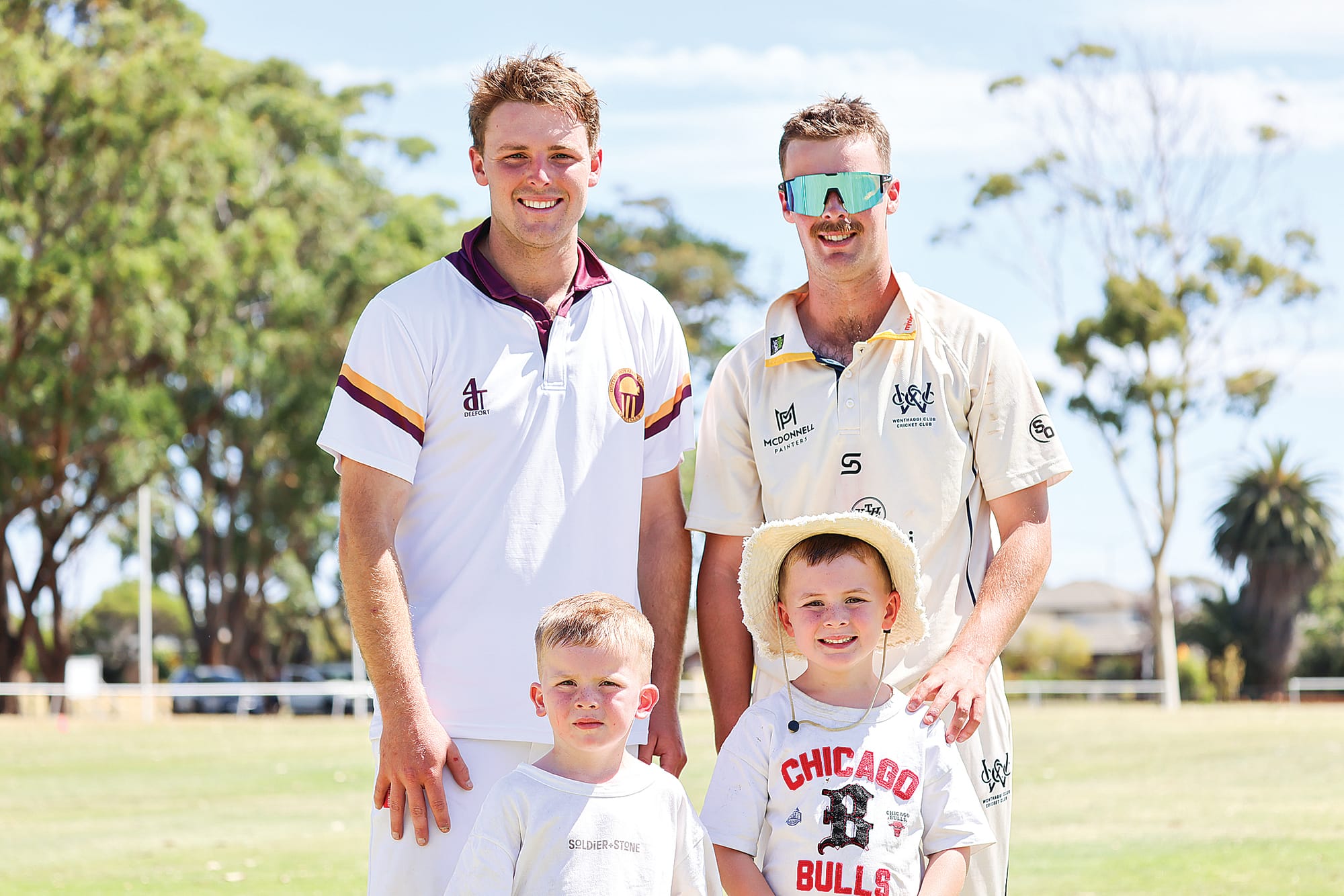 Brothers face off for the annual Blair Hunter Cup
