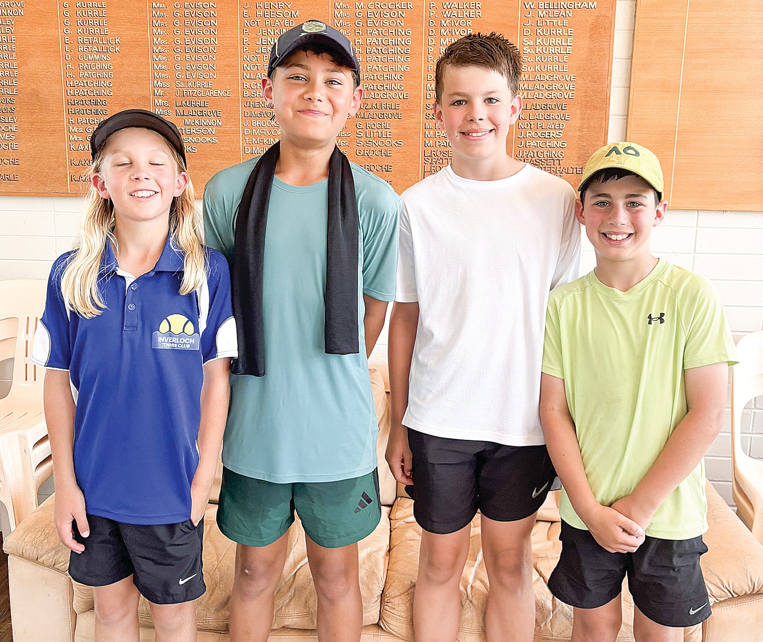 Eighth junior tournament delivers  strong tennis and community spirit