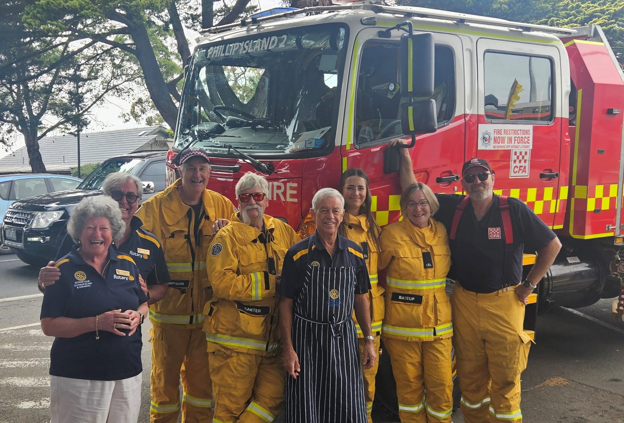 Rotary lends a hand for bushfire recovery