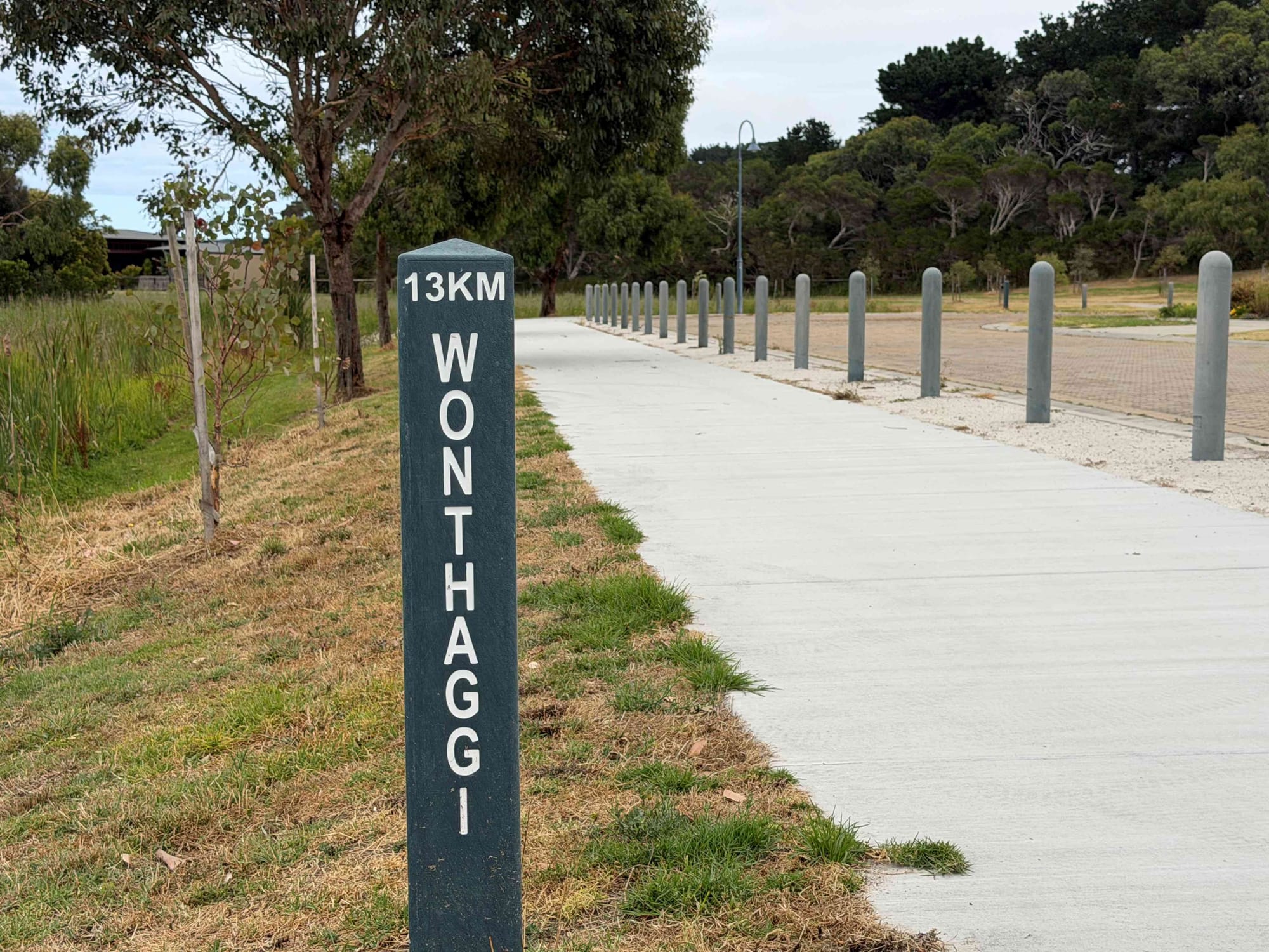 Riders stopped in their tracks by Inverloch's missing link