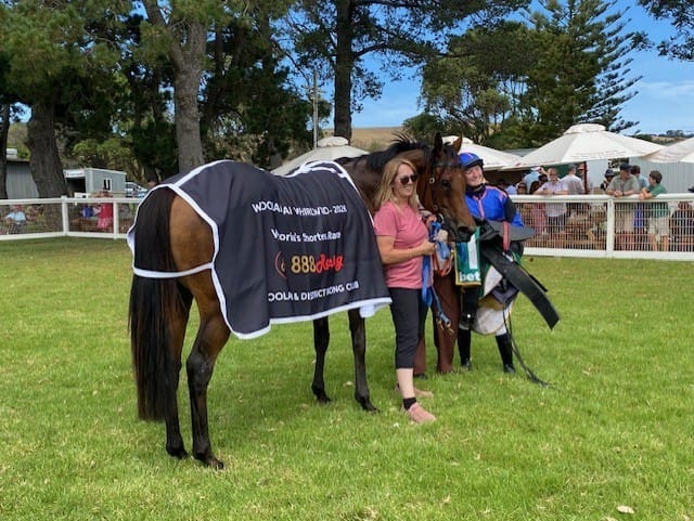 The Gov reigns in 888 metre dash at Woolamai