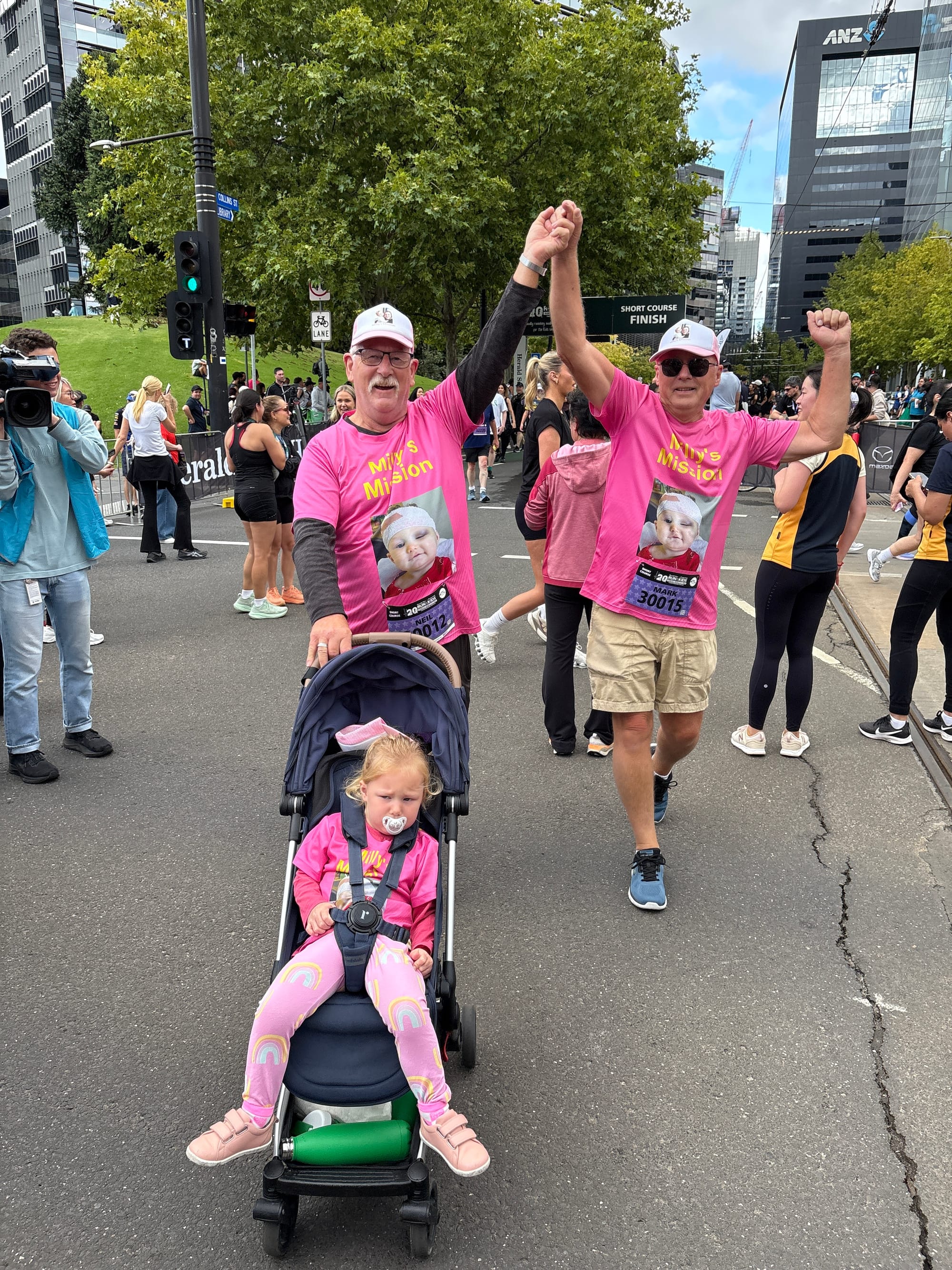 Milly’s Mission success at Run for the Kids