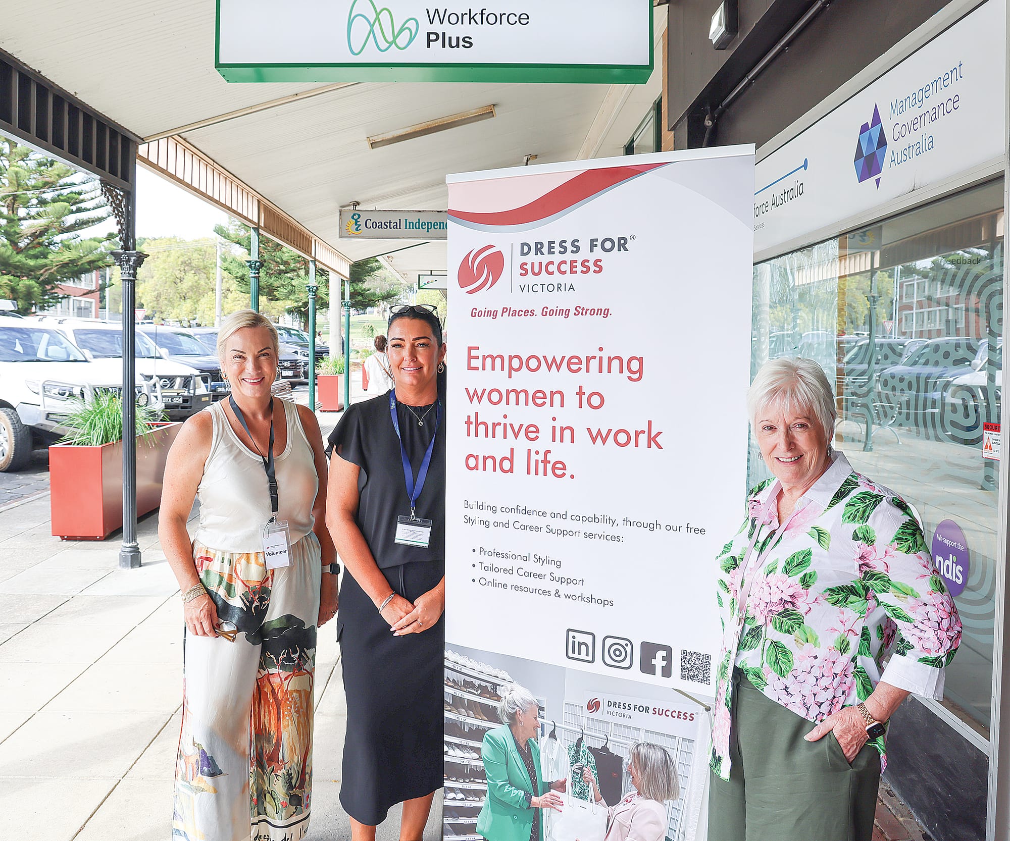 Free styling sessions helping women join the workforce