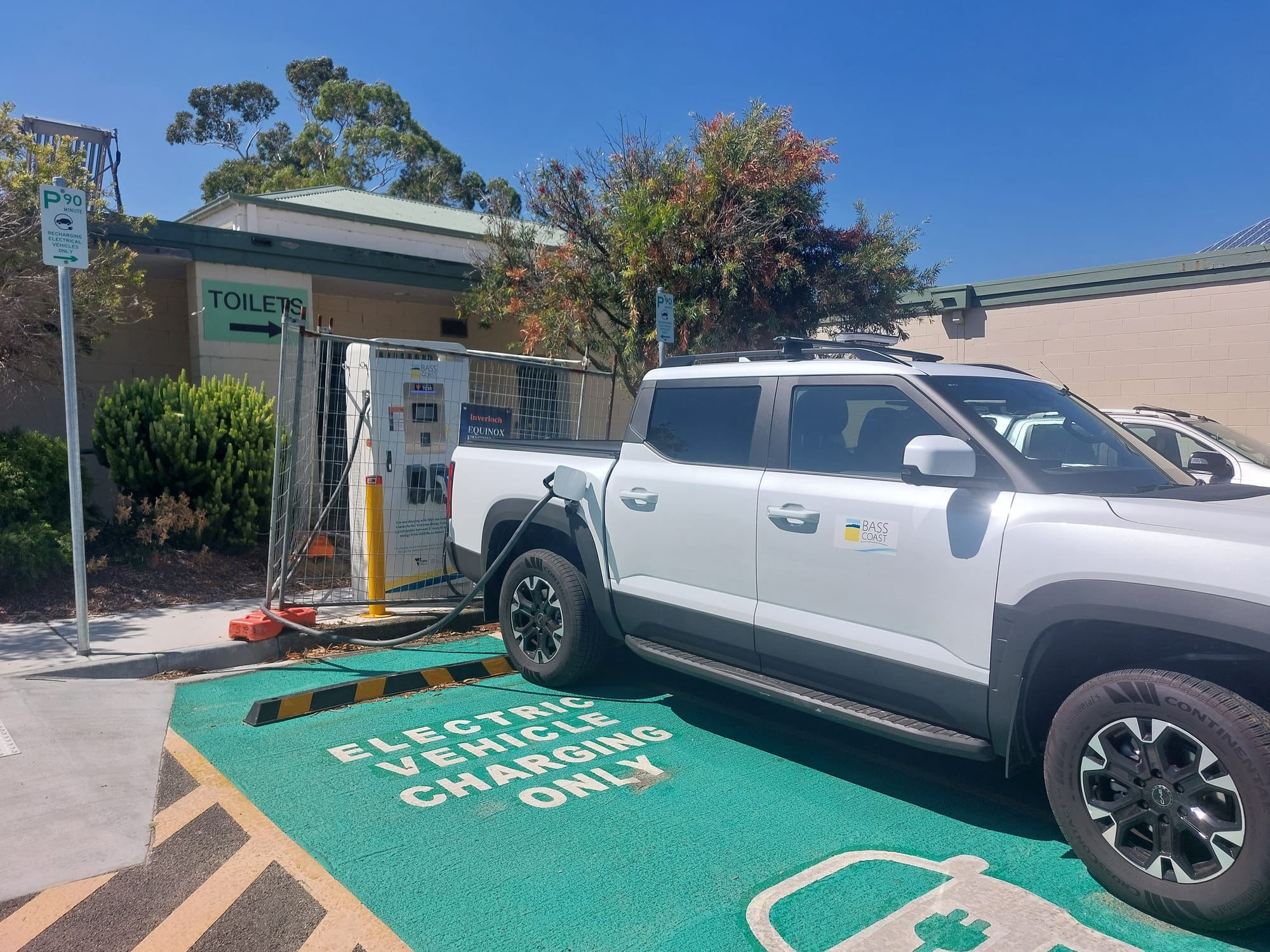 Inverloch EV recharge station open for business